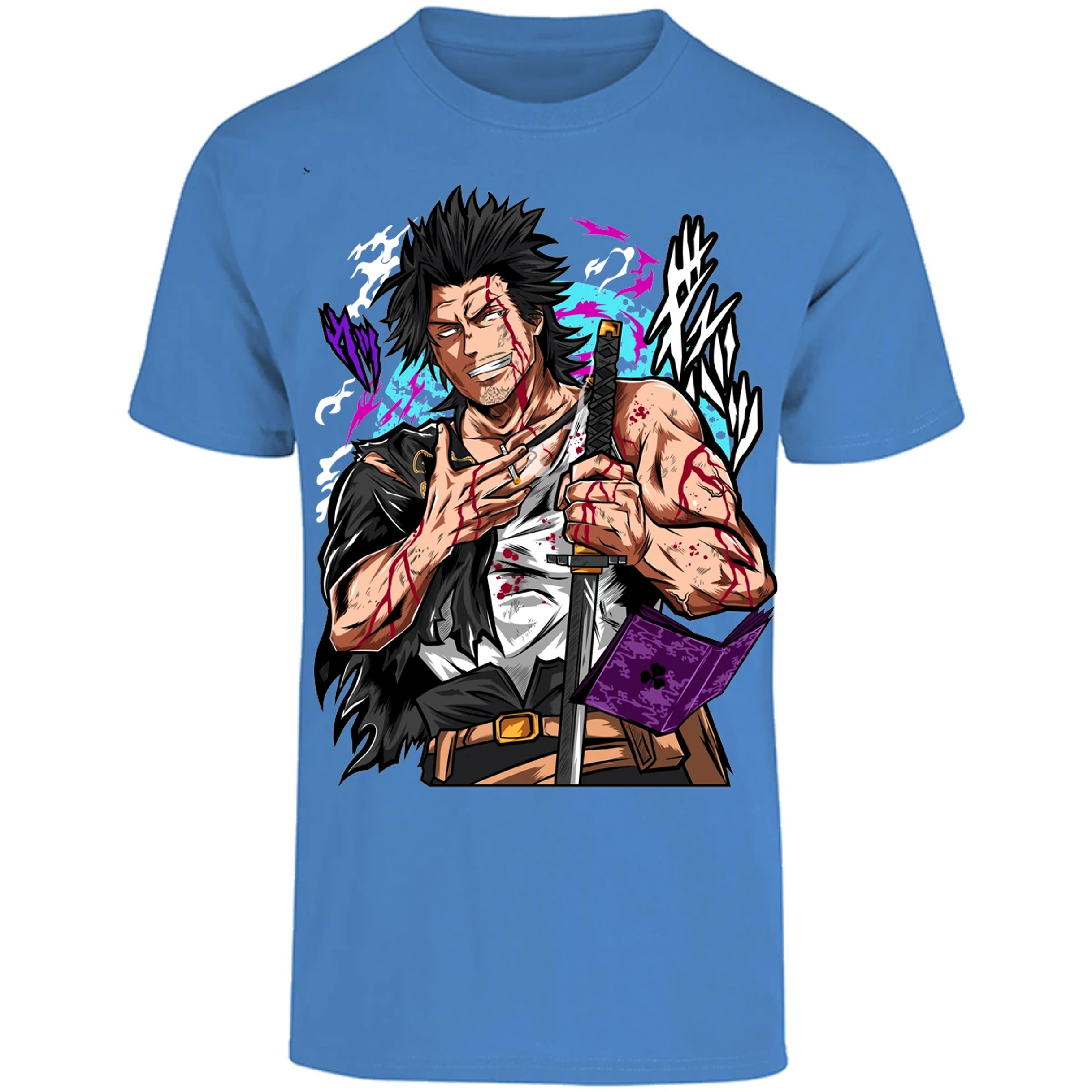 Playera Black Clover Yami Sukehiro para Adulto 6