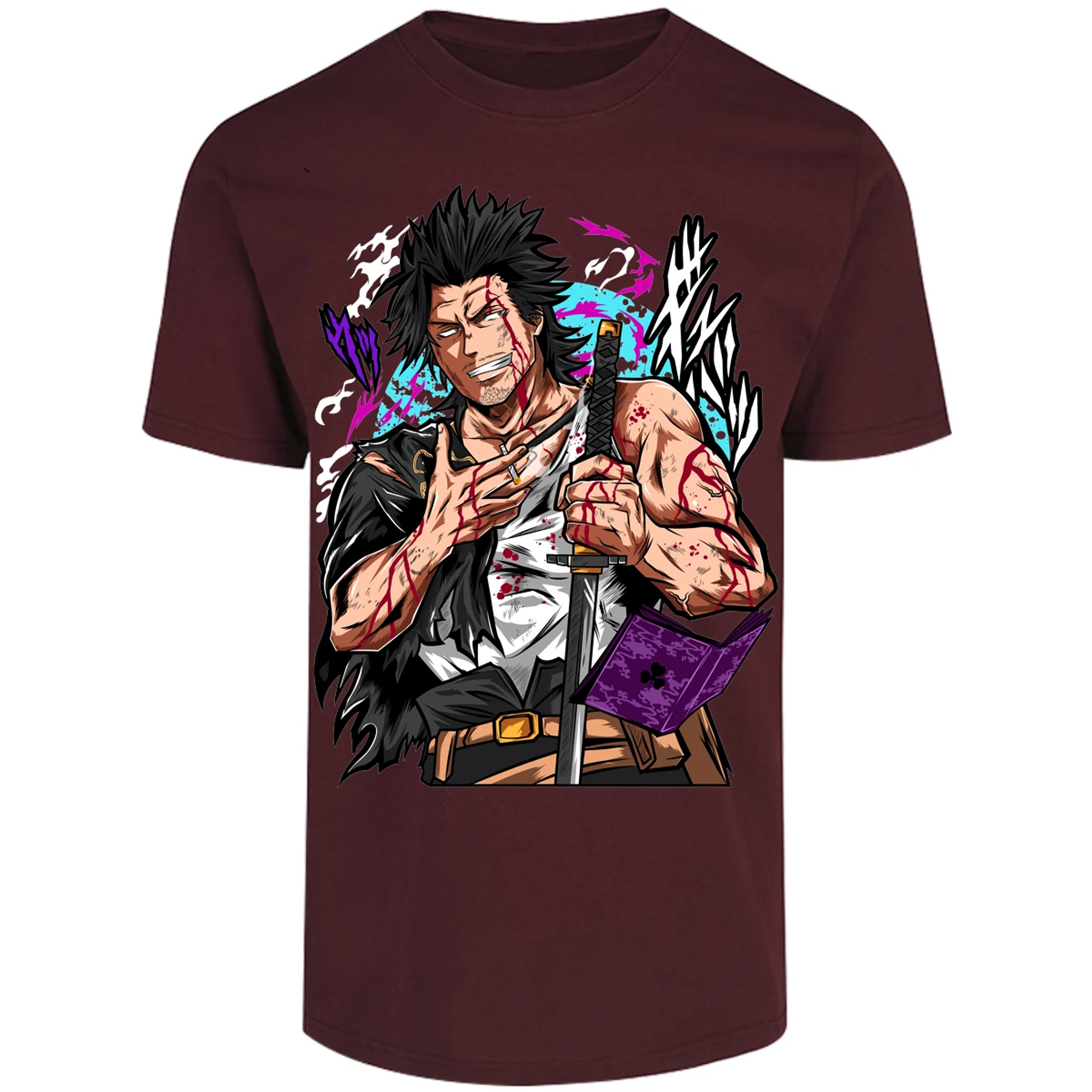 Playera Black Clover Yami Sukehiro para Adulto 8