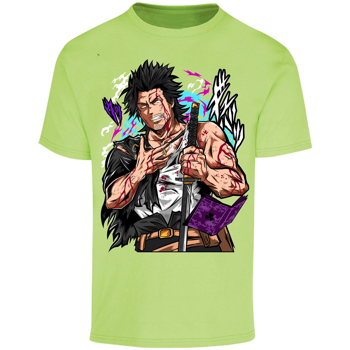 Playera Black Clover Yami Sukehiro para Adulto 9