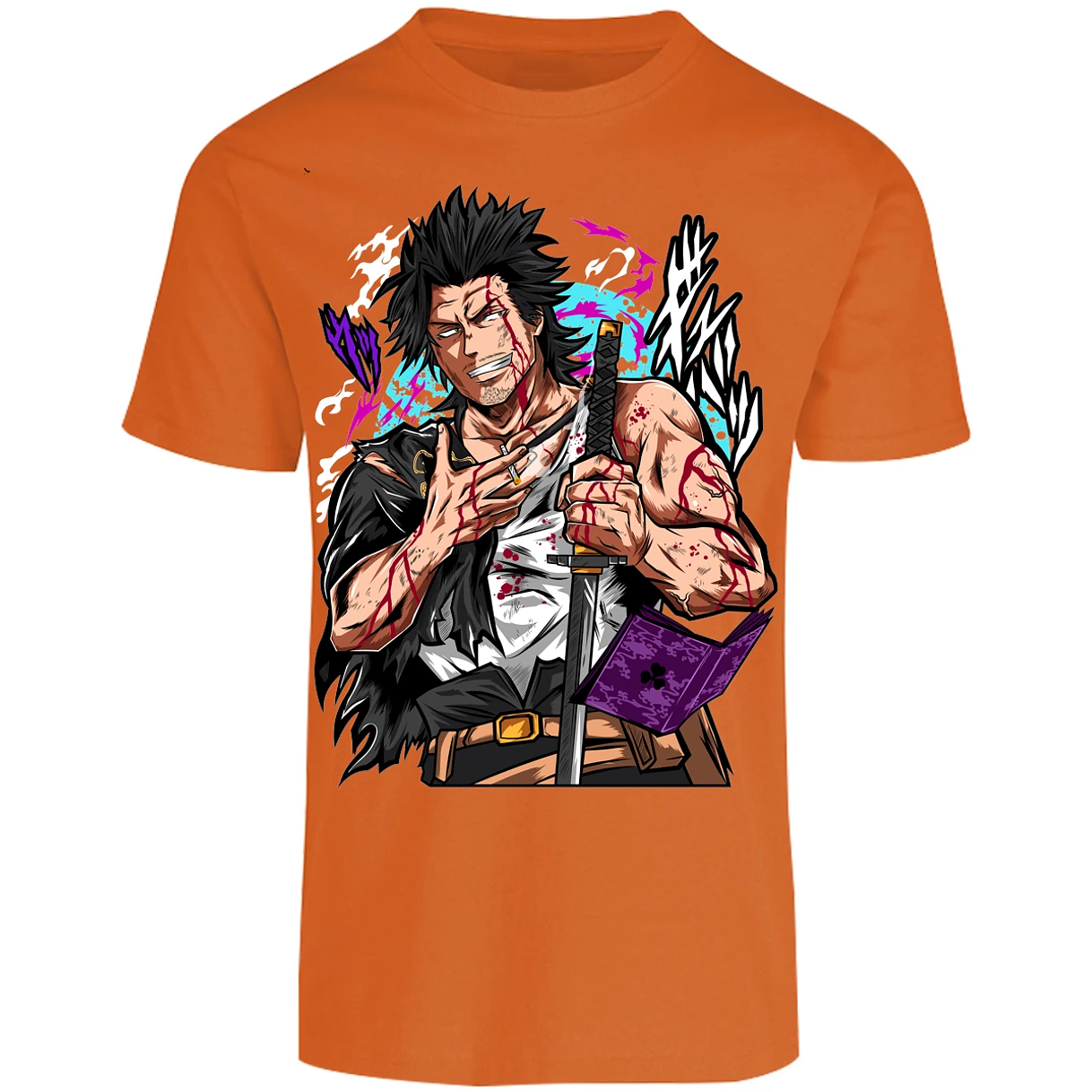 Playera Black Clover Yami Sukehiro para Adulto 13