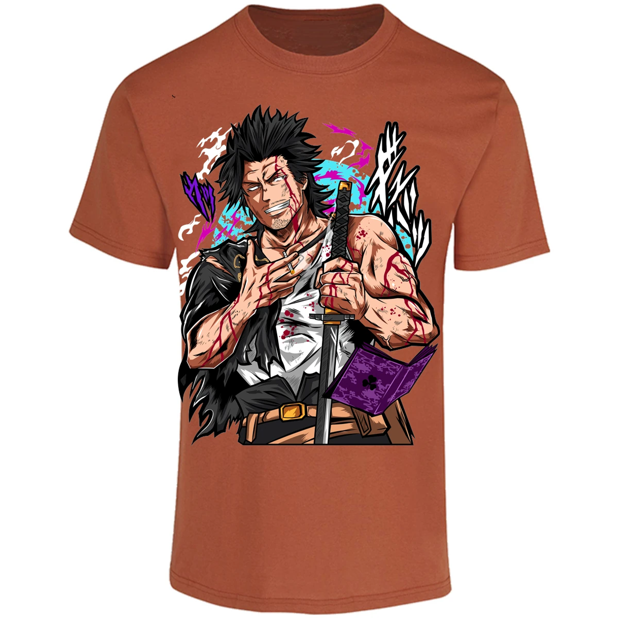 Playera Black Clover Yami Sukehiro para Adulto 15
