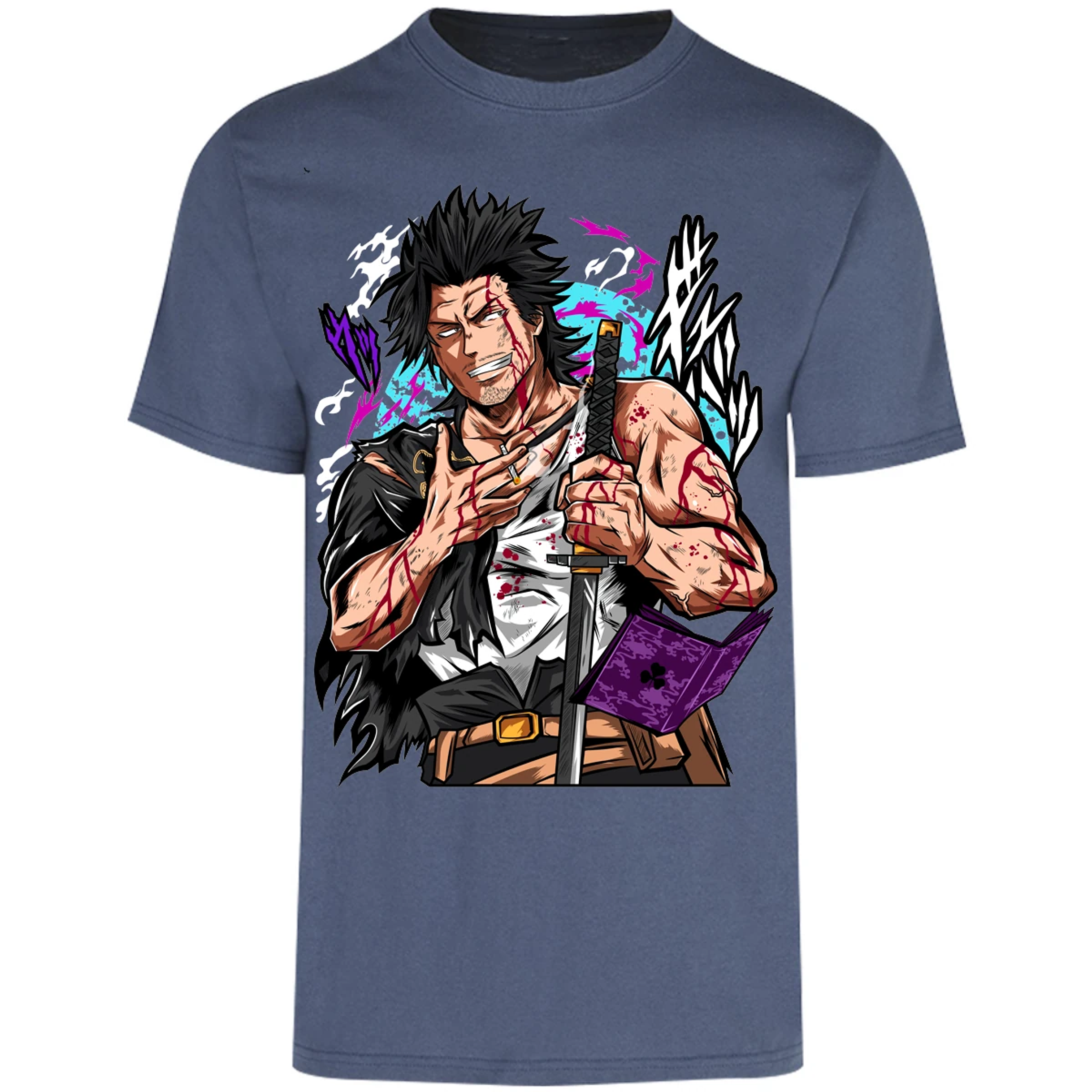 Playera Black Clover Yami Sukehiro para Adulto 16