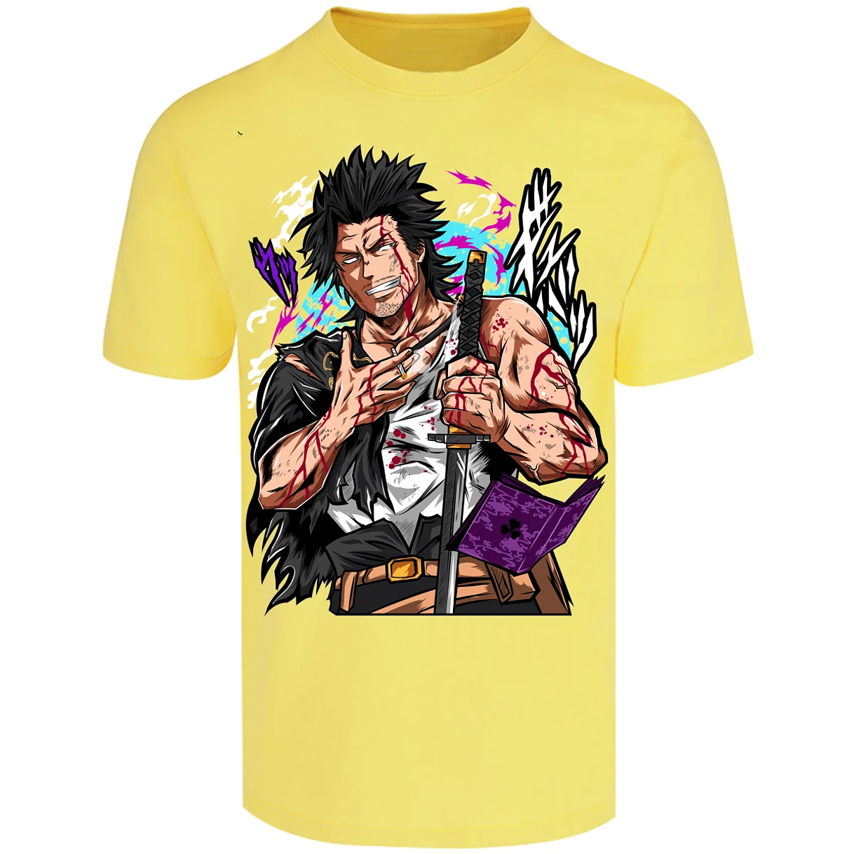 Playera Black Clover Yami Sukehiro para Adulto 20