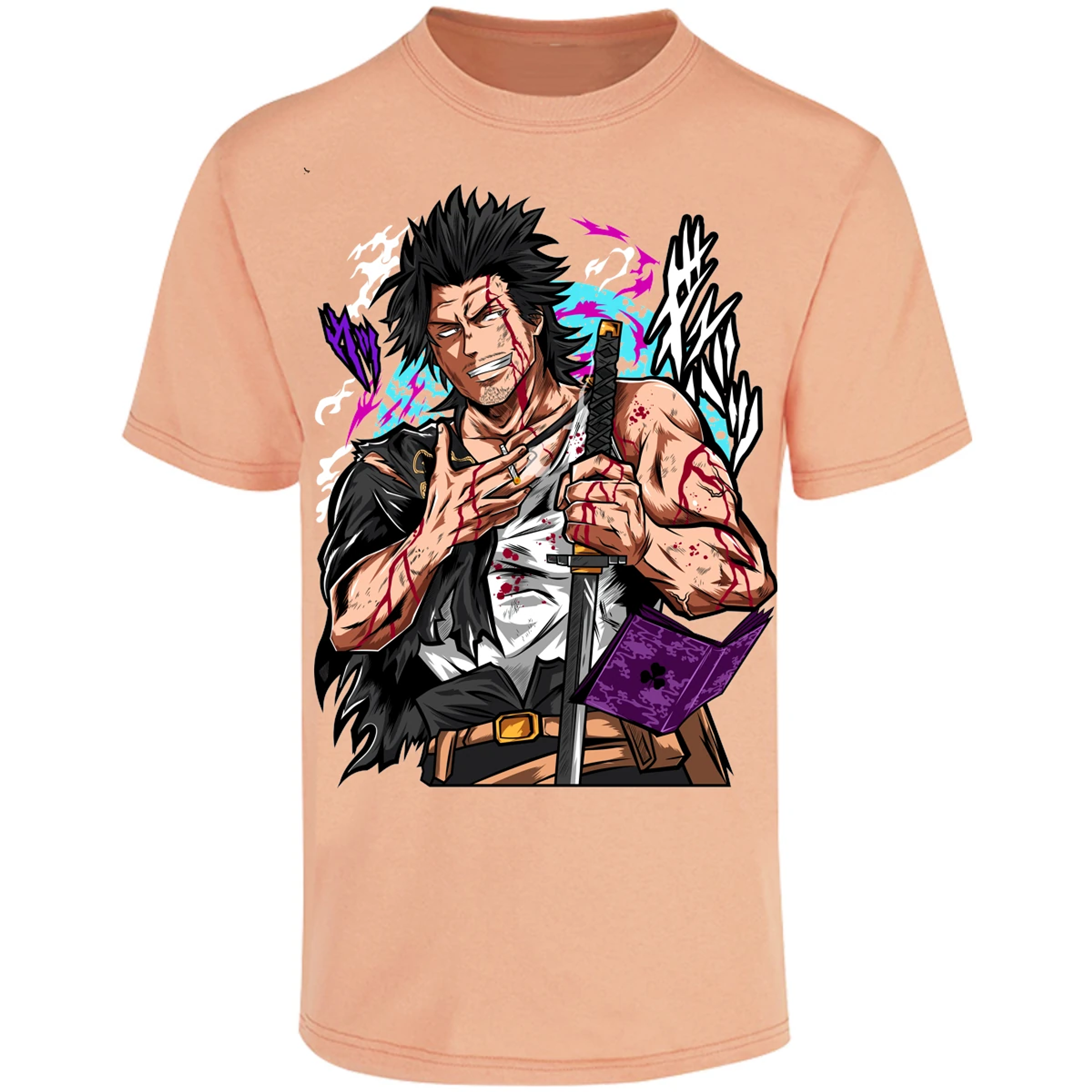 Playera Black Clover Yami Sukehiro para Adulto 21