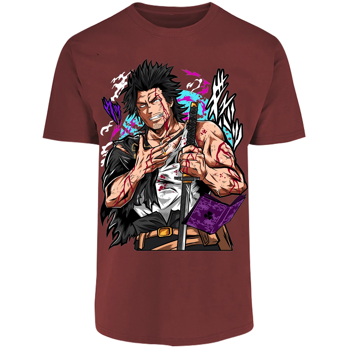 Playera Black Clover Yami Sukehiro para Adulto 25