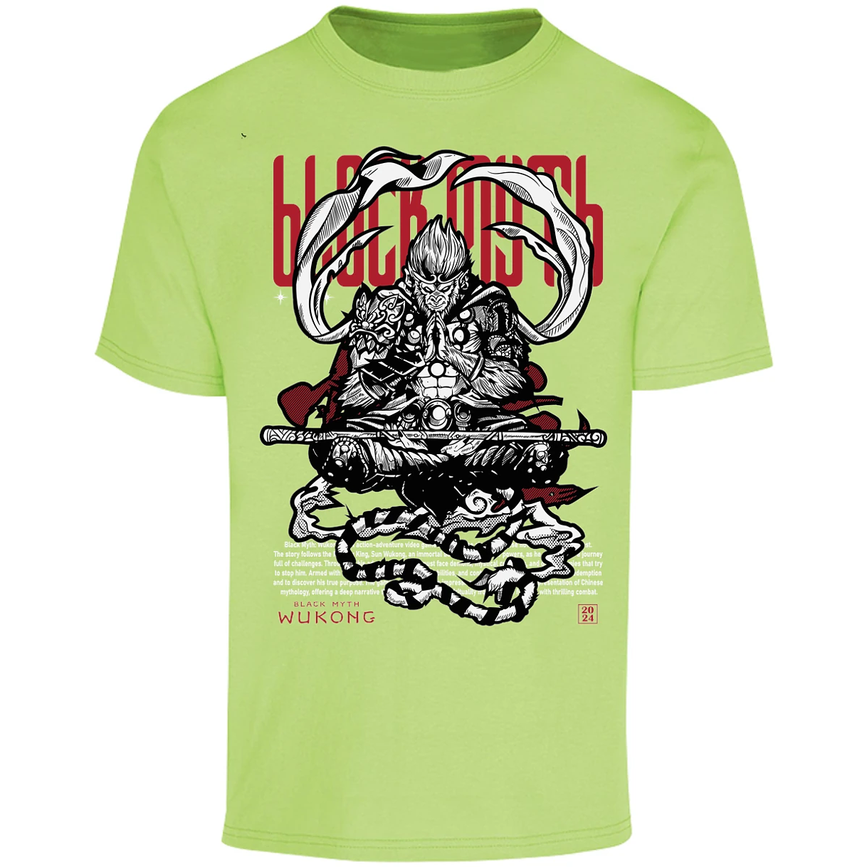 Playera Black Myth Wokong Black Myth Wokong para Adulto 15