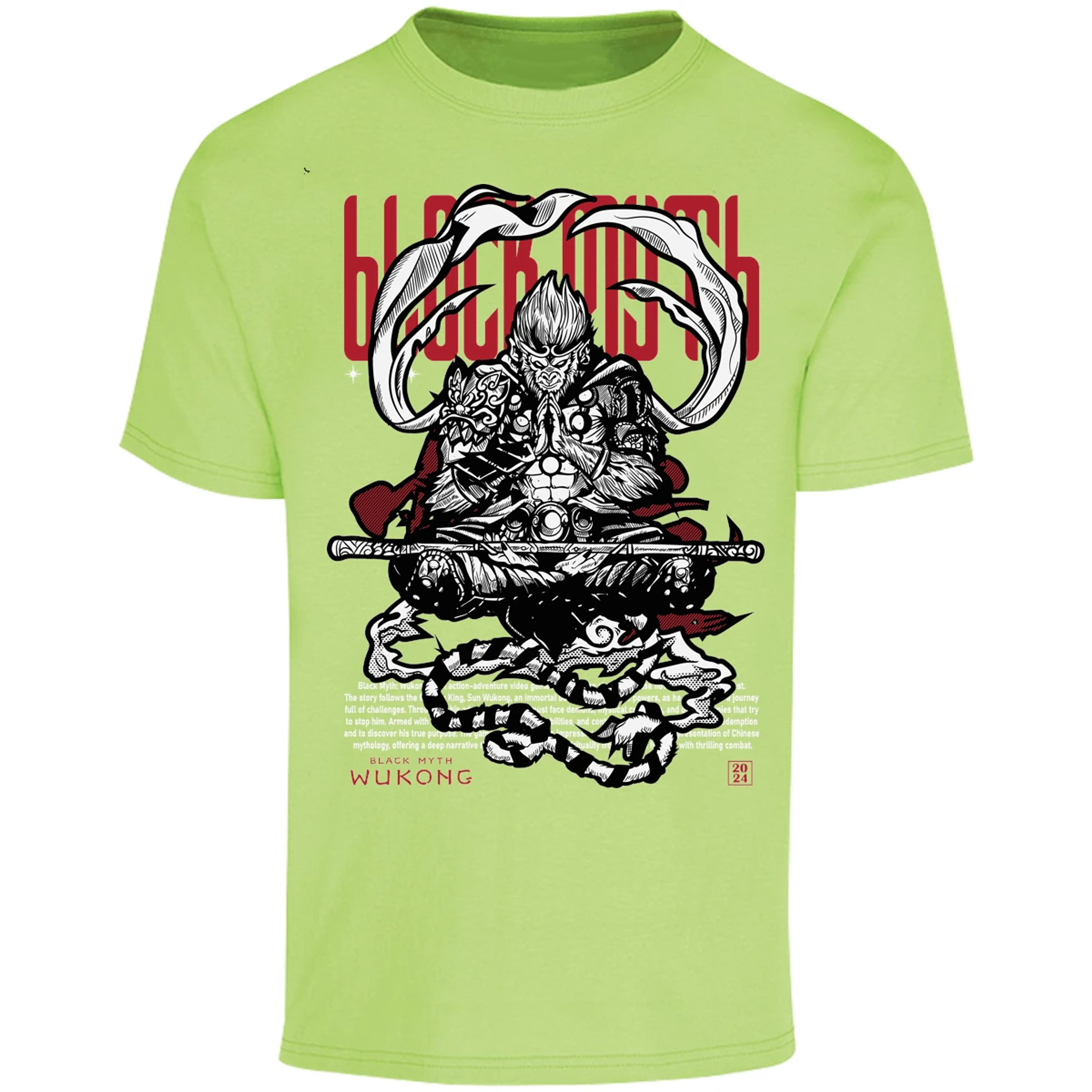 Playera Black Myth Wokong Black Myth Wokong para Adulto 15