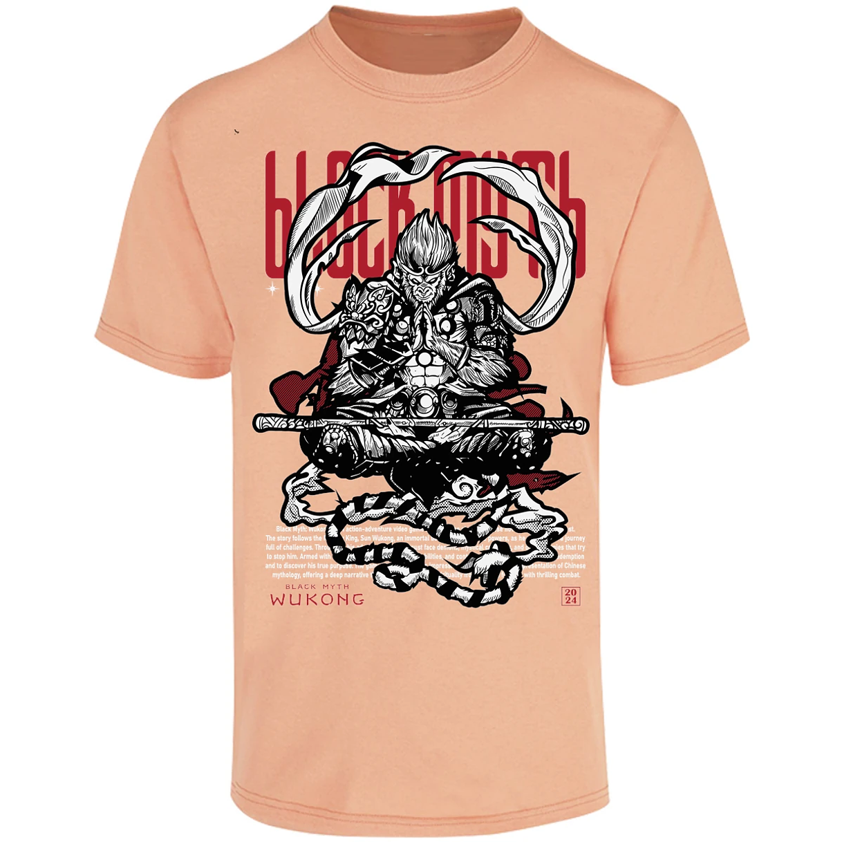 Playera Black Myth Wokong Black Myth Wokong para Adulto 20