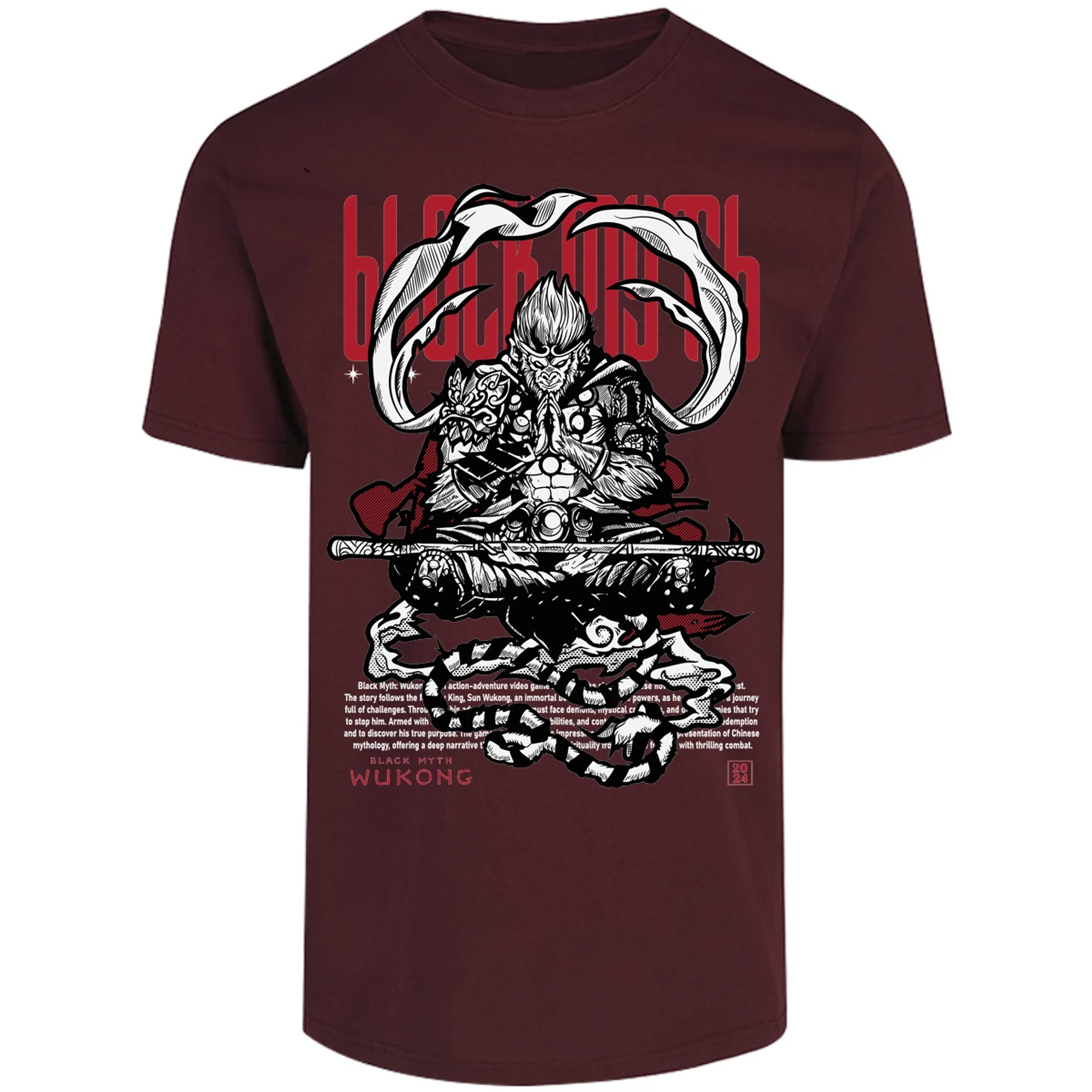 Playera Black Myth Wokong Black Myth Wokong para Adulto 22