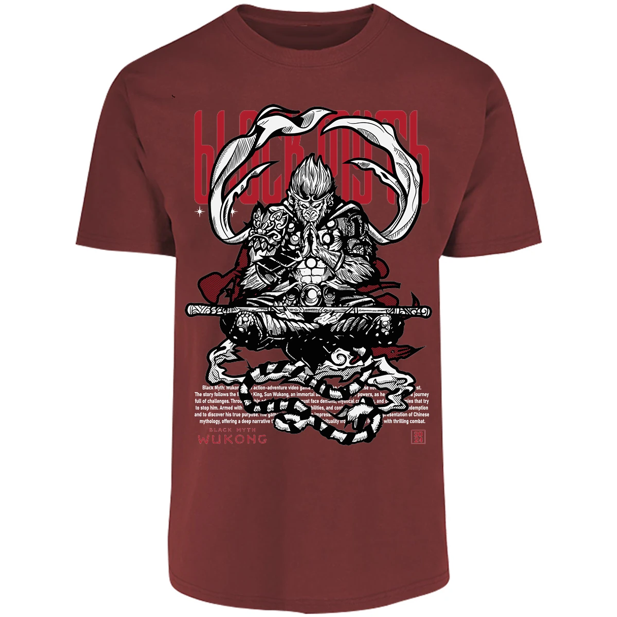 Playera Black Myth Wokong Black Myth Wokong para Adulto 24