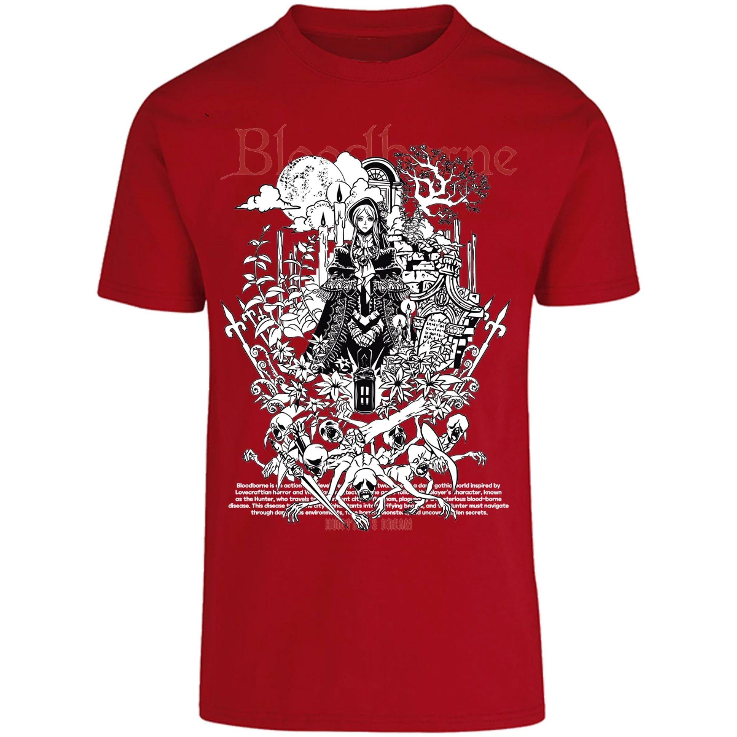 Playera Bloodborne Bloodborne para Adulto 11