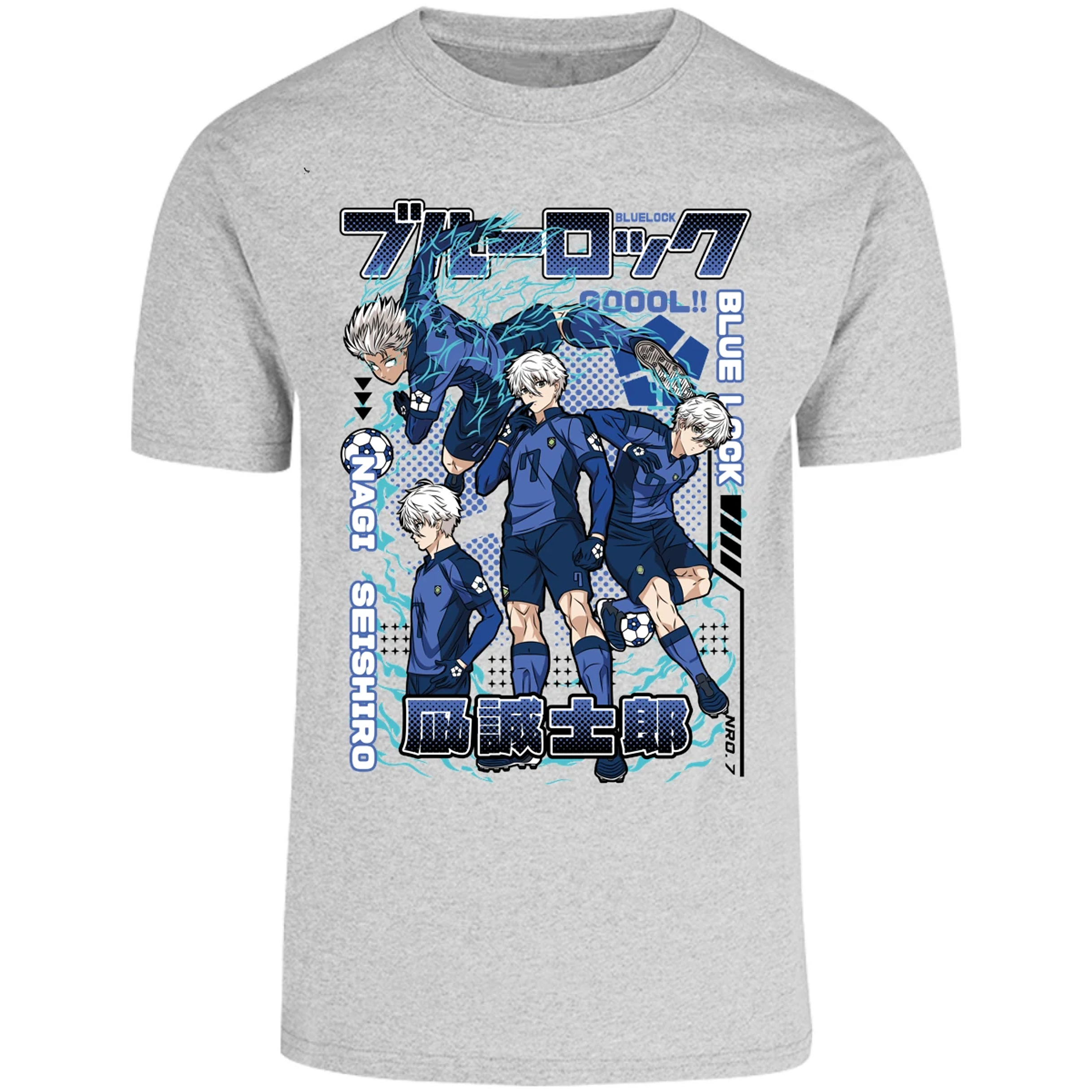 Playera Blue Lock Nagi Blue Lock para Adulto 1
