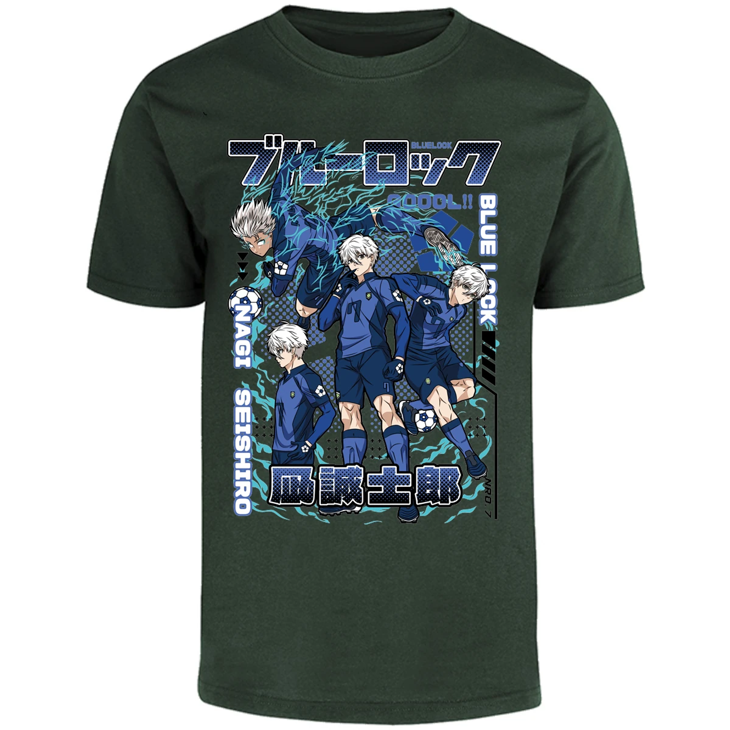 Playera Blue Lock Nagi Blue Lock para Adulto 10