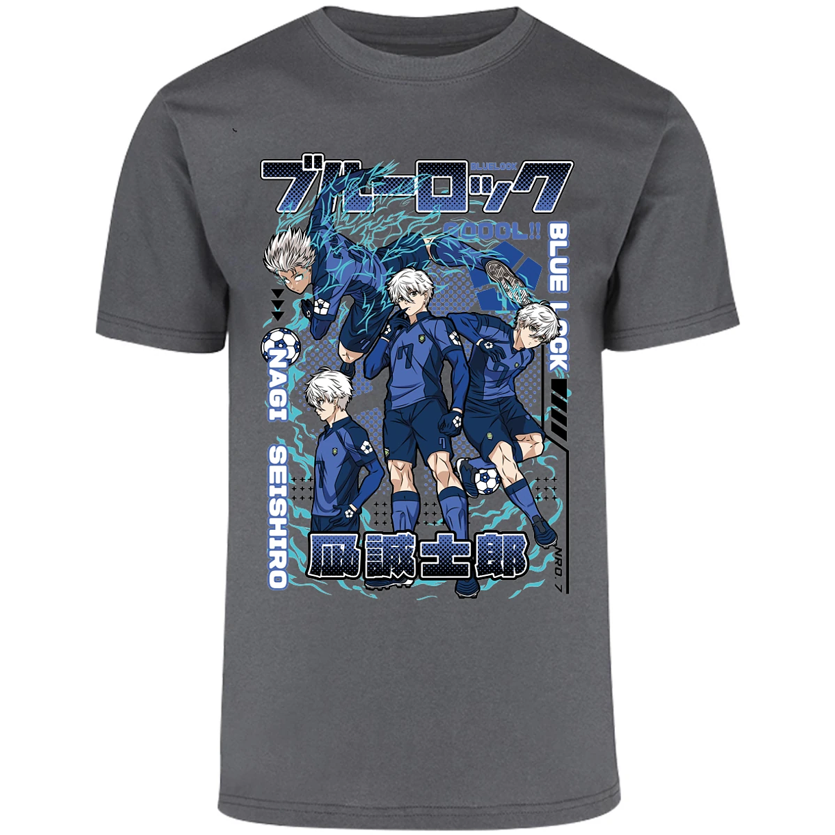 Playera Blue Lock Nagi Blue Lock para Adulto 18