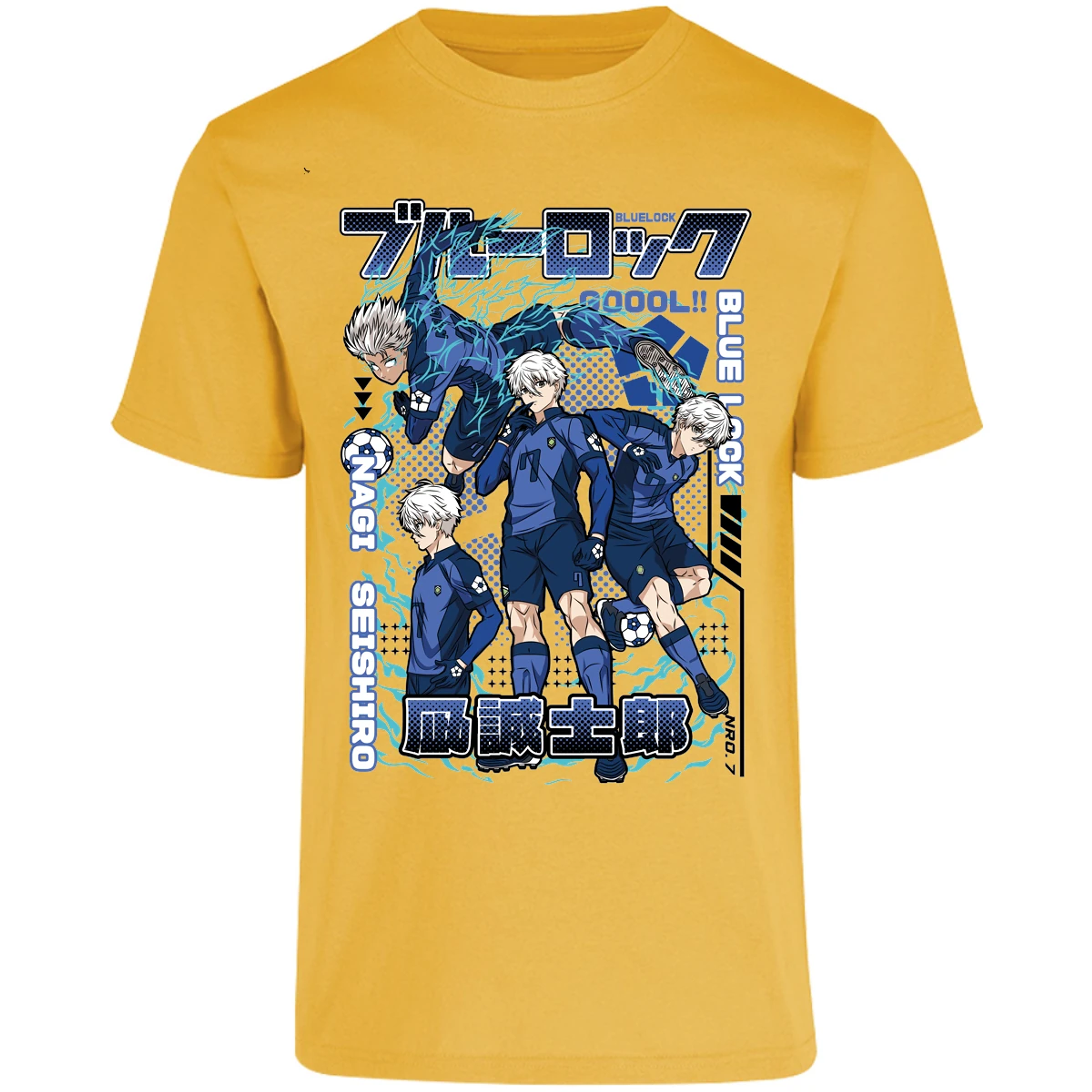 Playera Blue Lock Nagi Blue Lock para Adulto 26