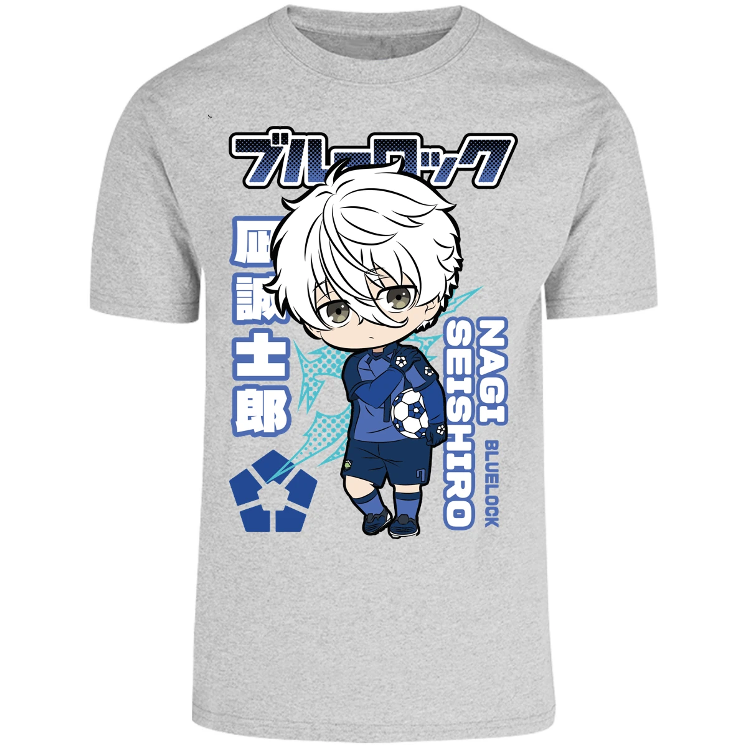 Playera Blue Lock Nagi Chibi Blue Lock para Adulto 4