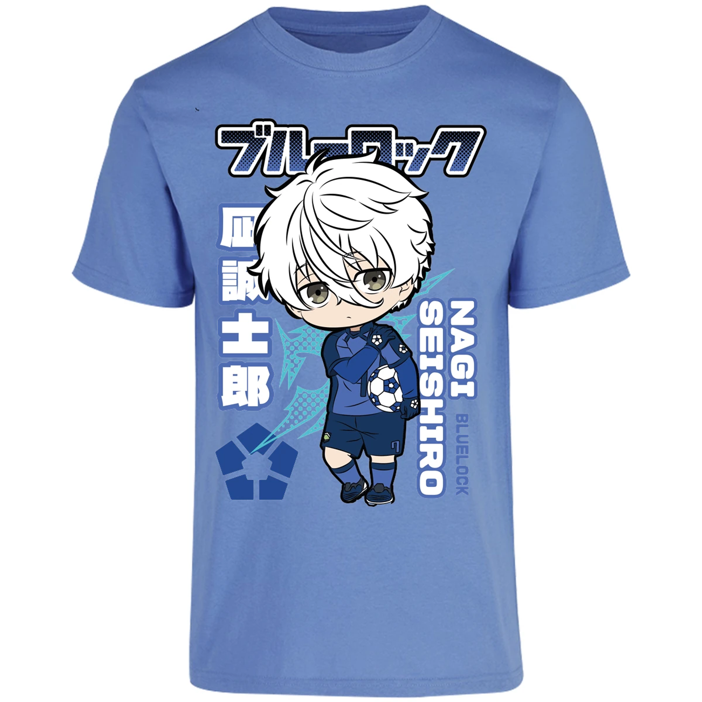 Playera Blue Lock Nagi Chibi Blue Lock para Adulto 6