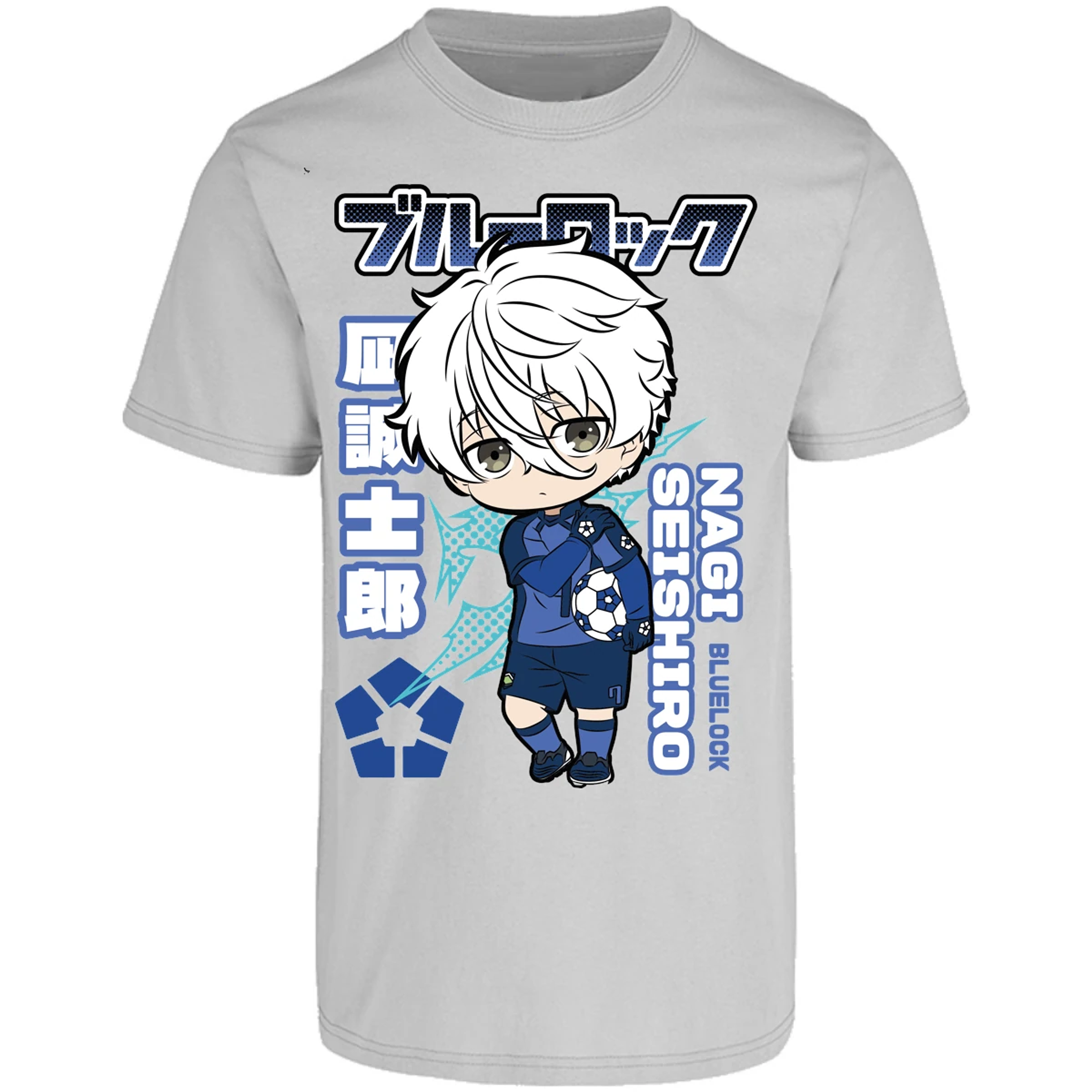 Playera Blue Lock Nagi Chibi Blue Lock para Adulto 7