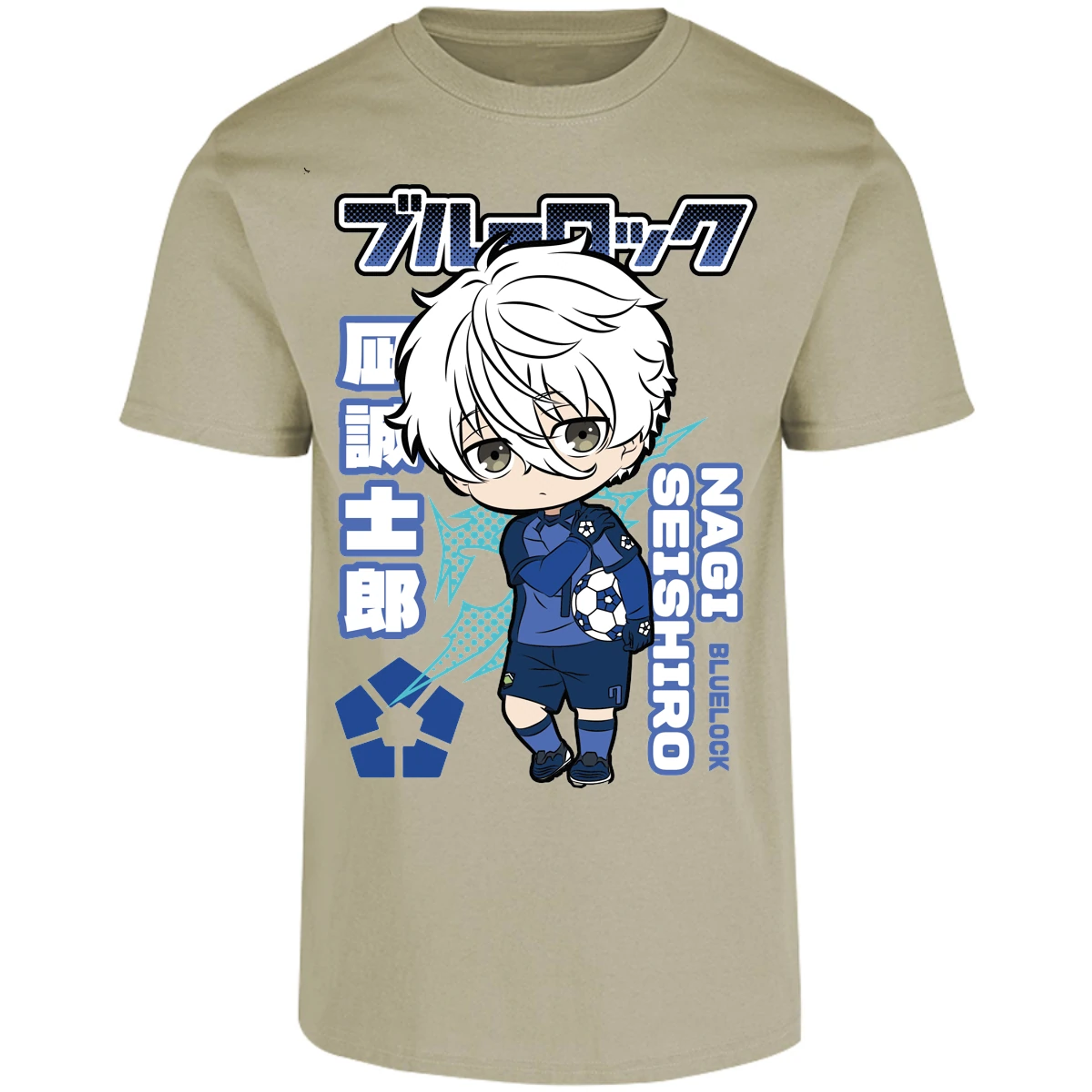 Playera Blue Lock Nagi Chibi Blue Lock para Adulto 12
