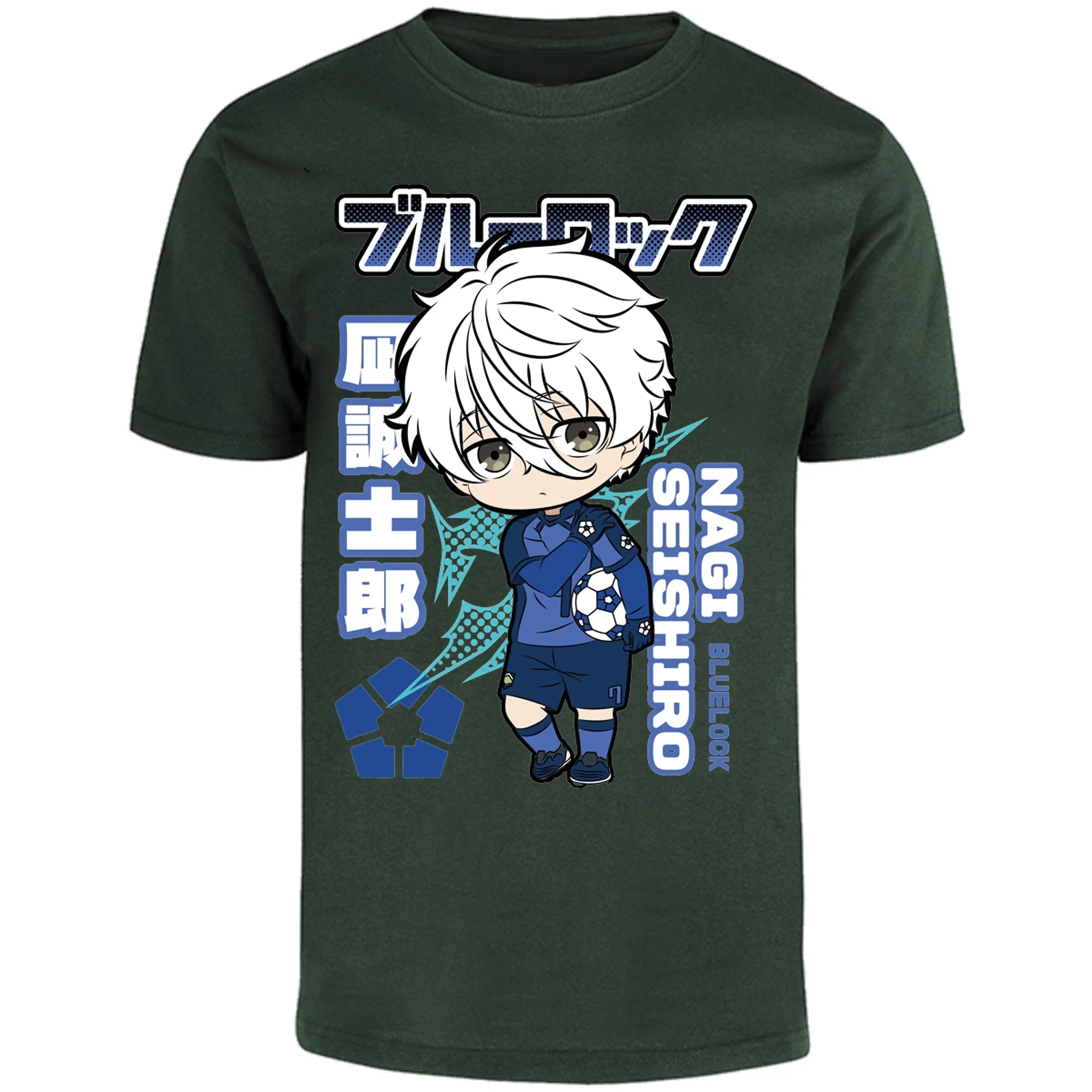 Playera Blue Lock Nagi Chibi Blue Lock para Adulto 13
