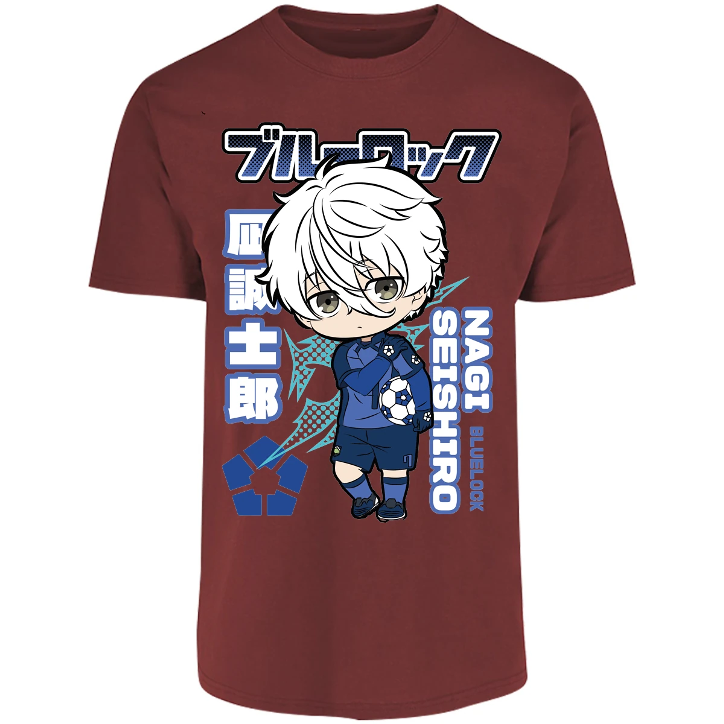 Playera Blue Lock Nagi Chibi Blue Lock para Adulto 14