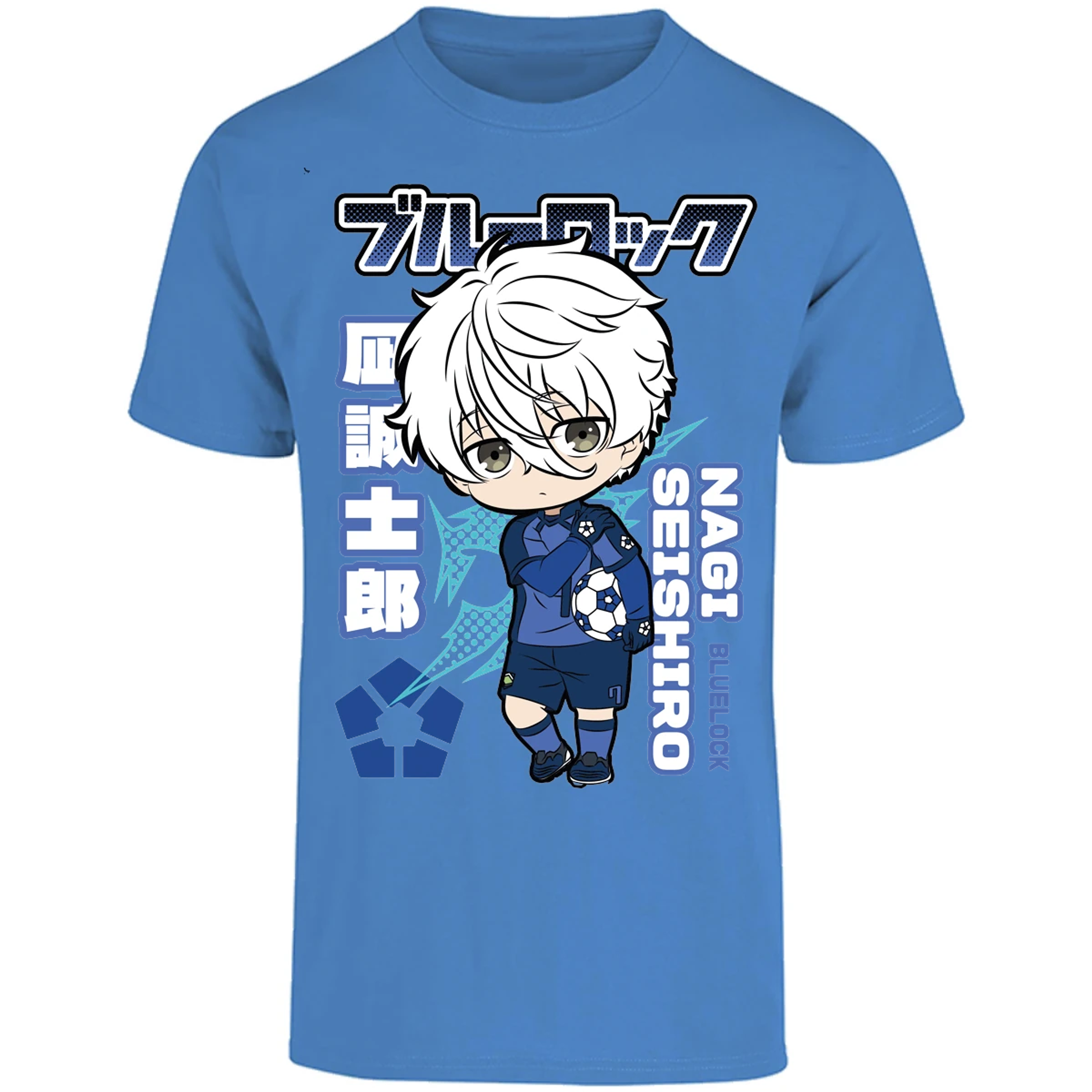 Playera Blue Lock Nagi Chibi Blue Lock para Adulto 15