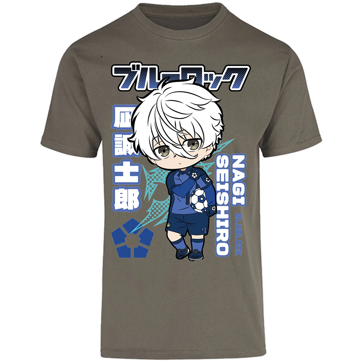 Playera Blue Lock Nagi Chibi Blue Lock para Adulto 16