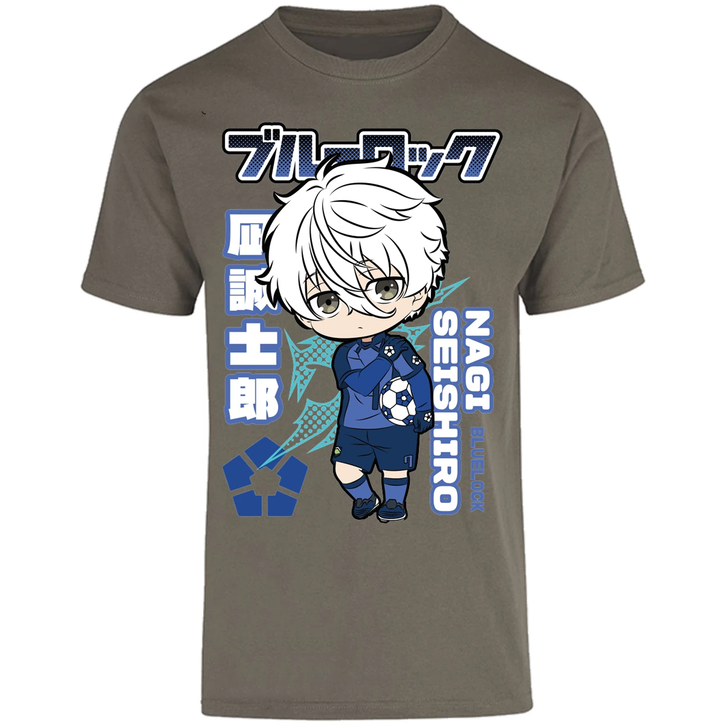 Playera Blue Lock Nagi Chibi Blue Lock para Adulto 16