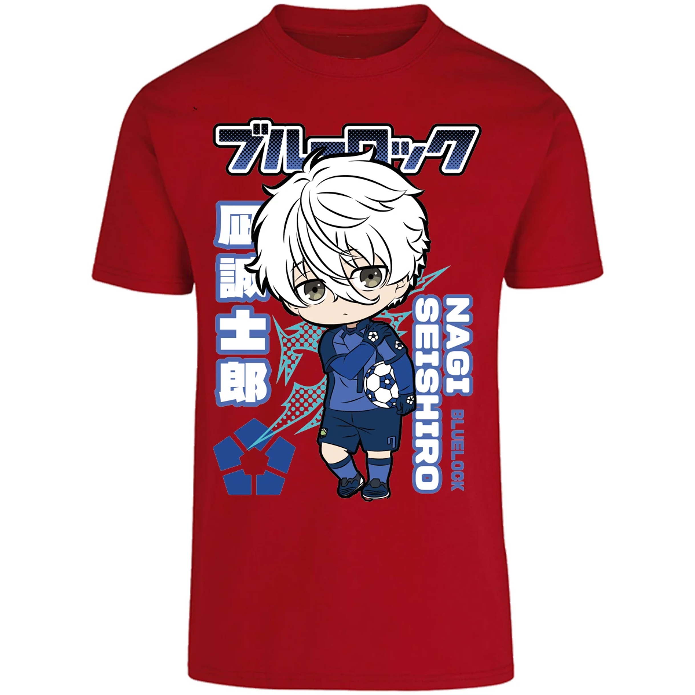 Playera Blue Lock Nagi Chibi Blue Lock para Adulto 17