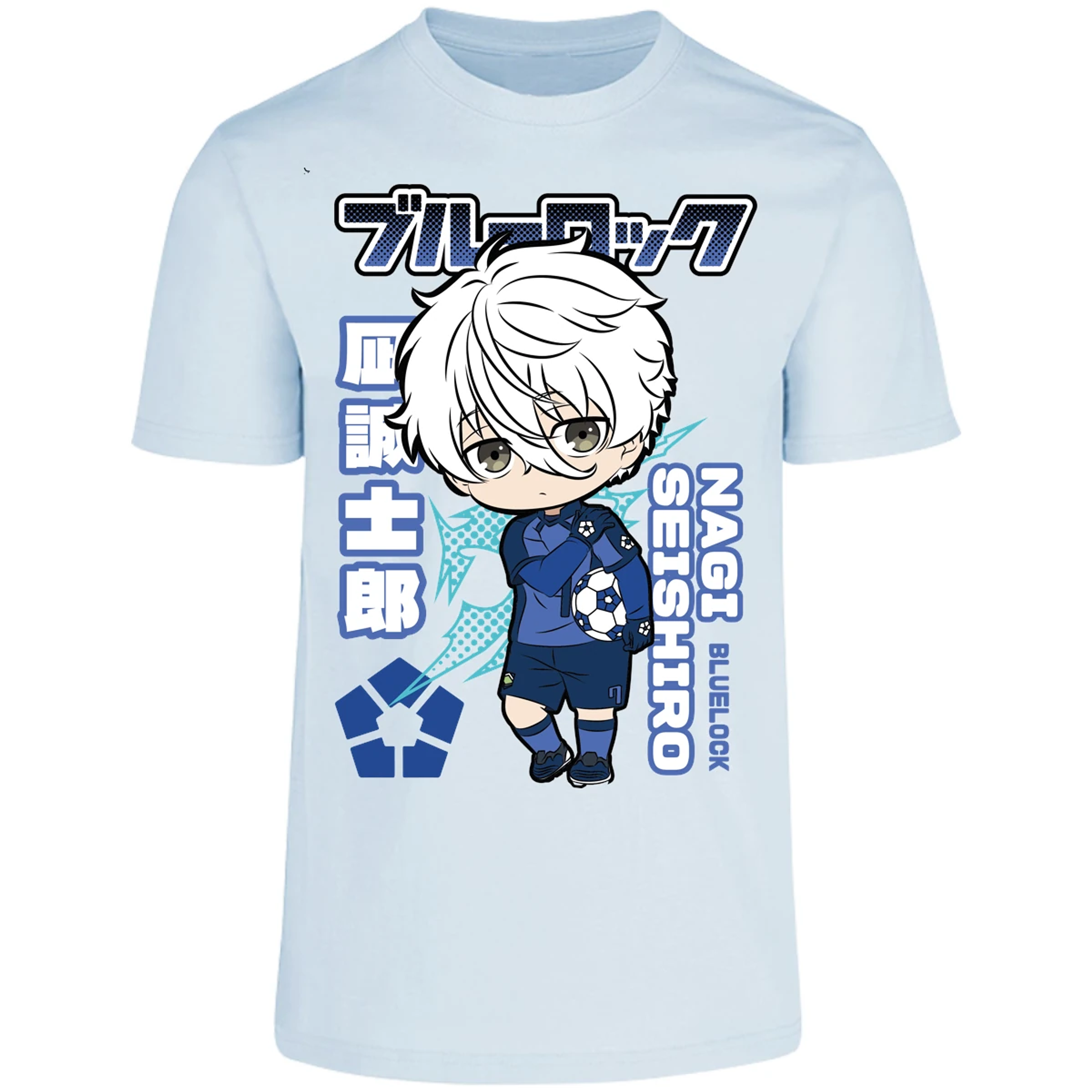 Playera Blue Lock Nagi Chibi Blue Lock para Adulto 19