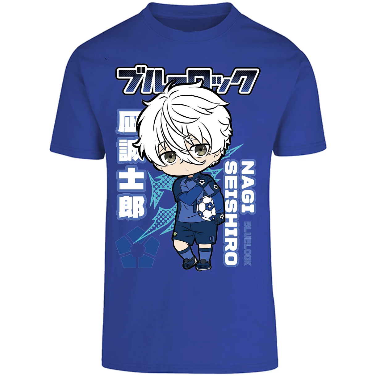 Playera Blue Lock Nagi Chibi Blue Lock para Adulto 21