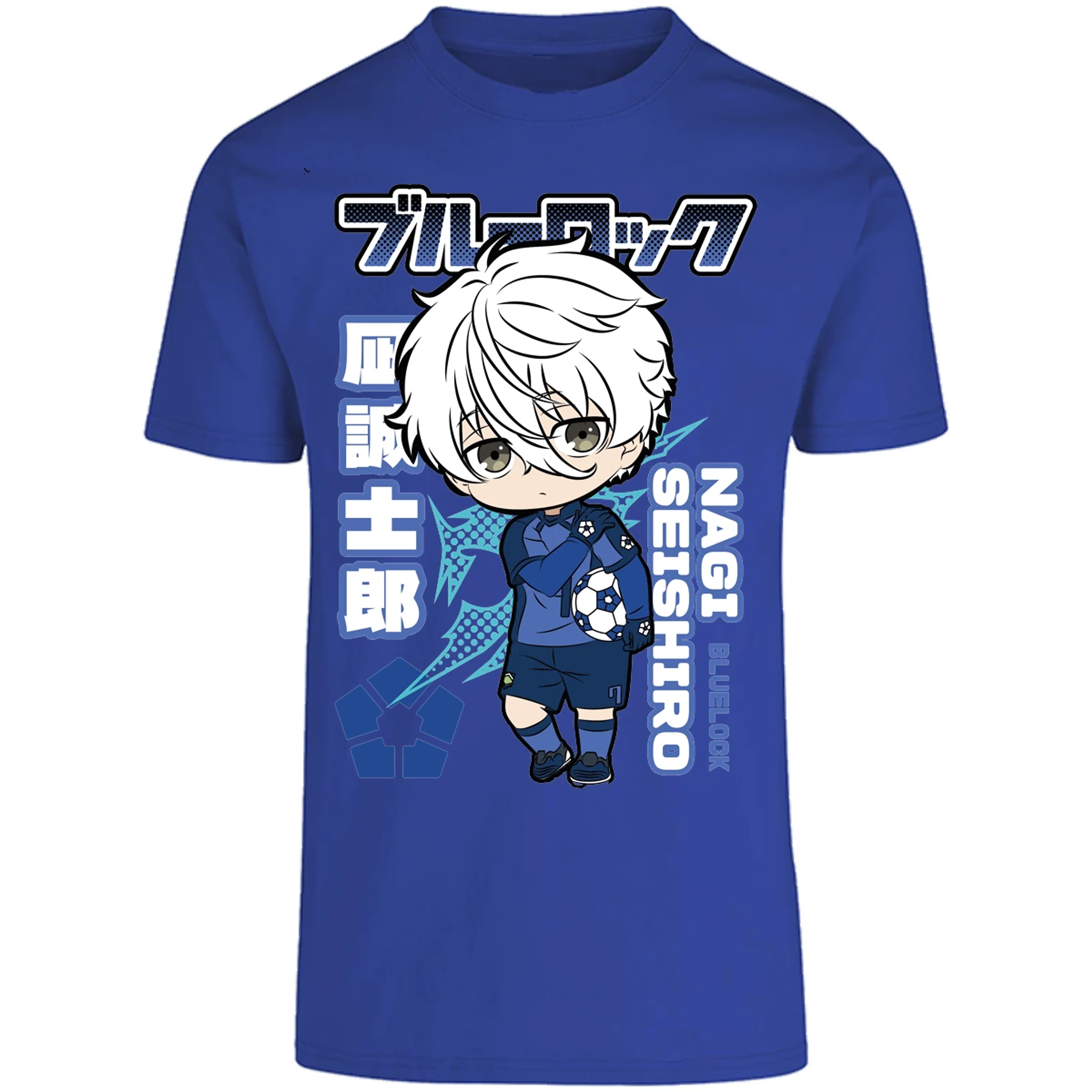 Playera Blue Lock Nagi Chibi Blue Lock para Adulto 21