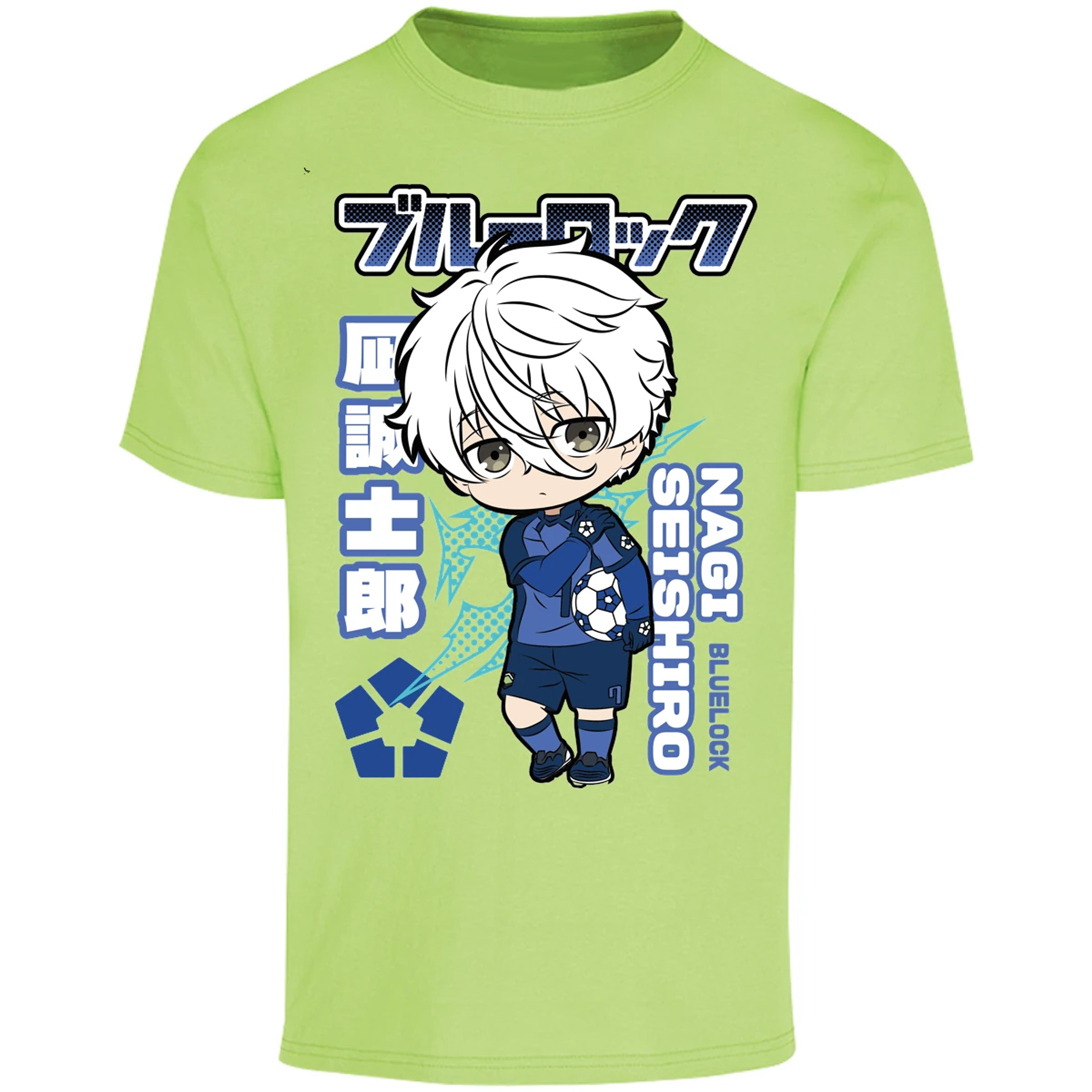 Playera Blue Lock Nagi Chibi Blue Lock para Adulto 22