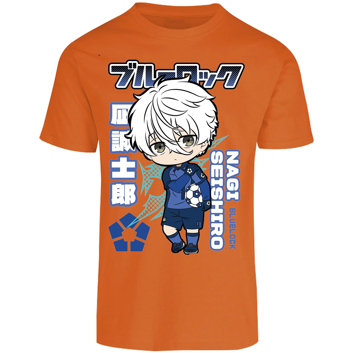 Playera Blue Lock Nagi Chibi Blue Lock para Adulto 23