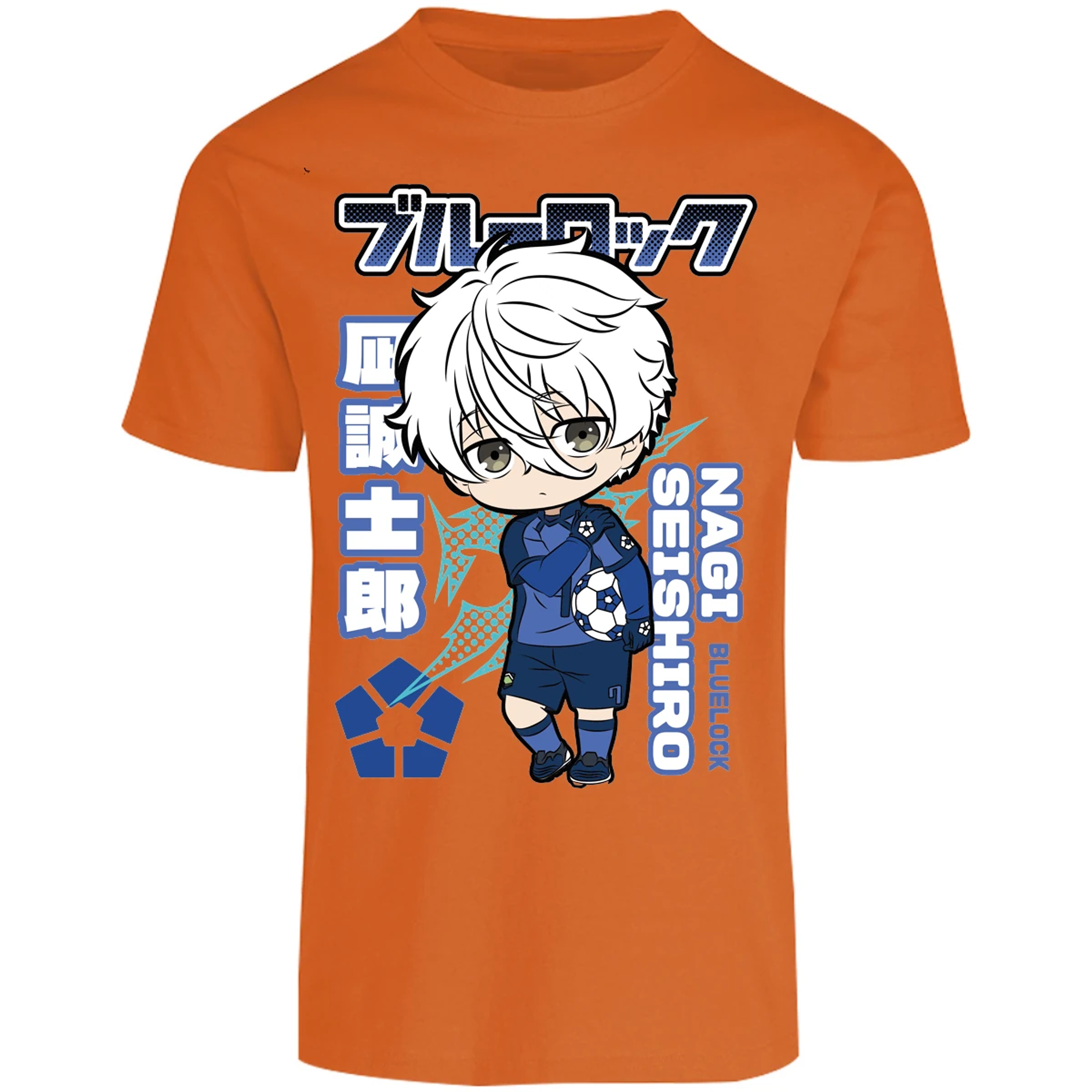 Playera Blue Lock Nagi Chibi Blue Lock para Adulto 23