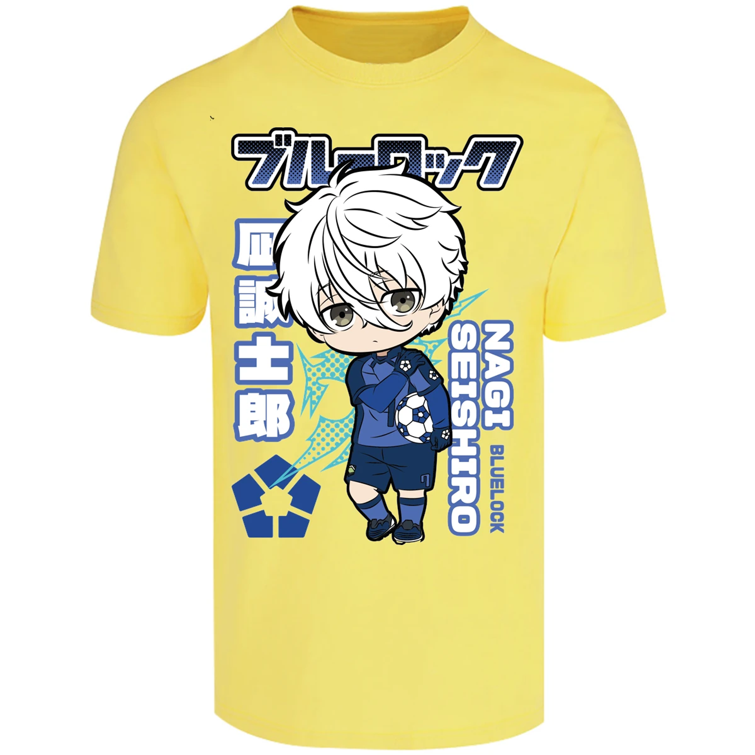 Playera Blue Lock Nagi Chibi Blue Lock para Adulto 25