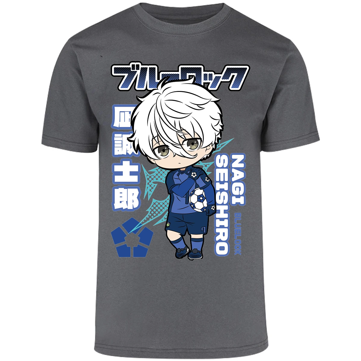Playera Blue Lock Nagi Chibi Blue Lock para Adulto 26