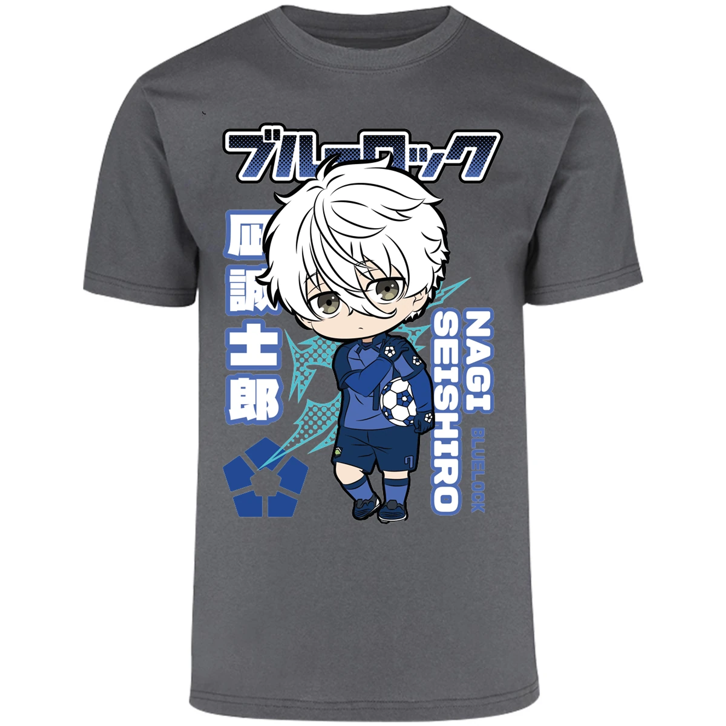 Playera Blue Lock Nagi Chibi Blue Lock para Adulto 26