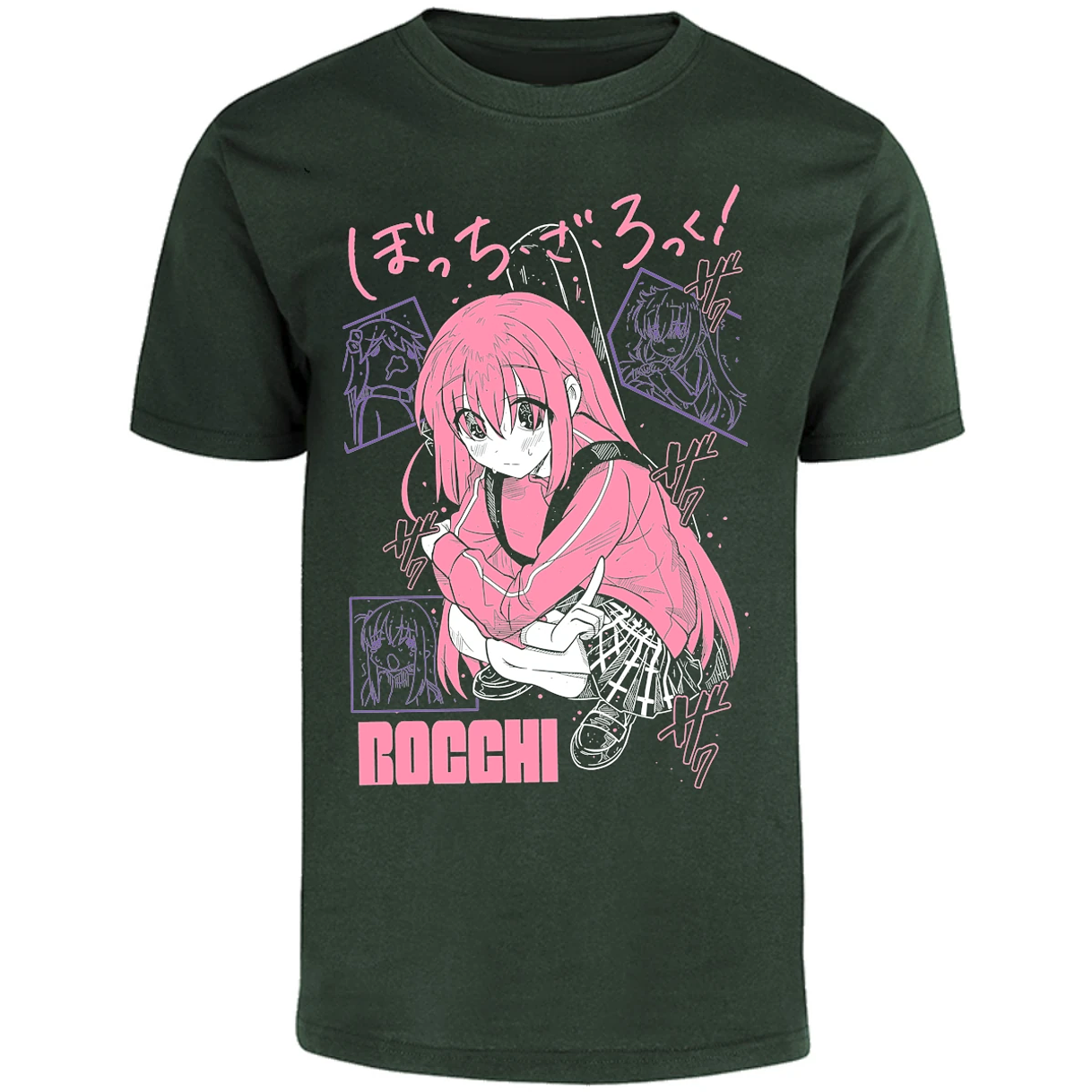 Playera Bocchi The Rock Bocchi Anime para Adulto 7
