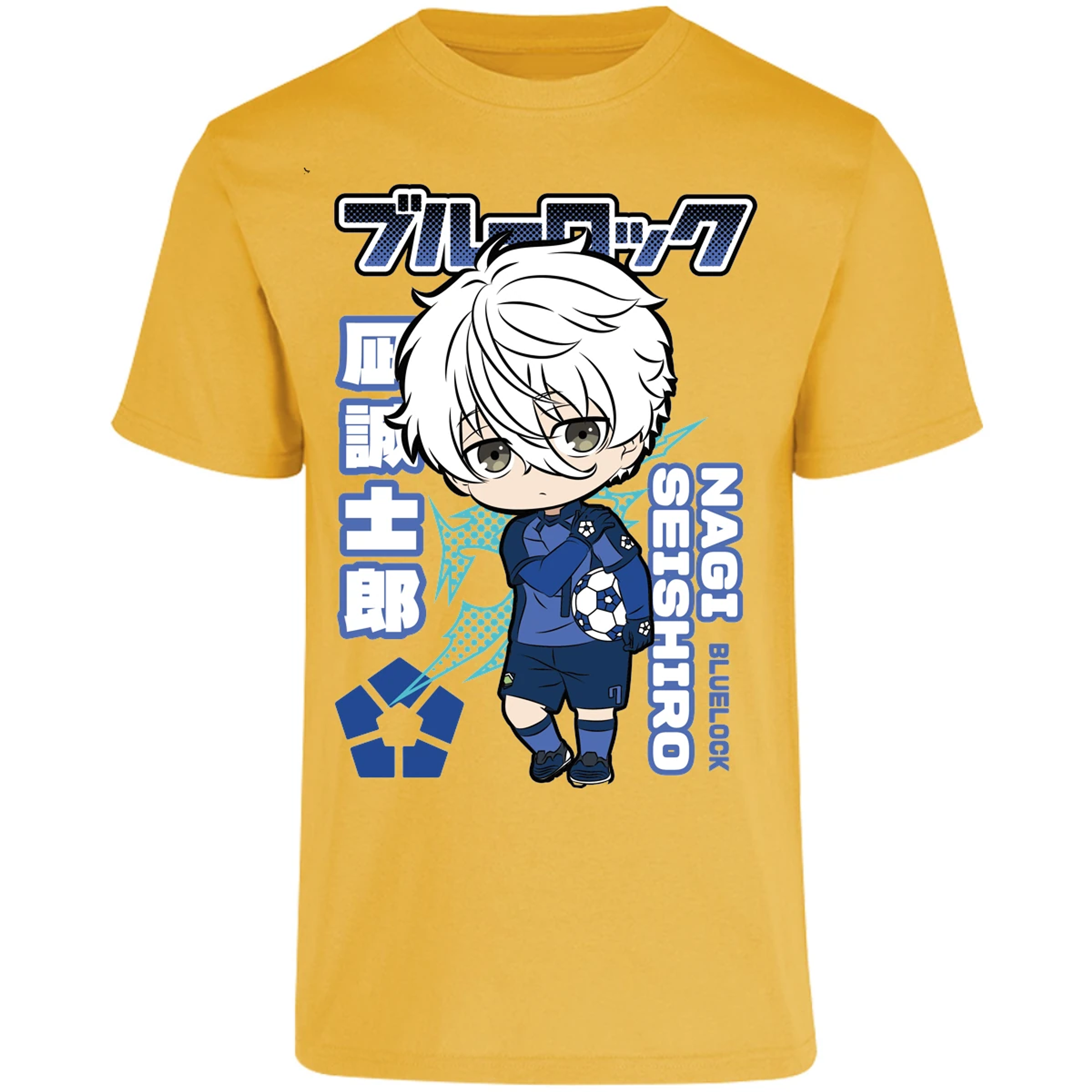 Playera Blue Lock Nagi Chibi Blue Lock para Adulto 30
