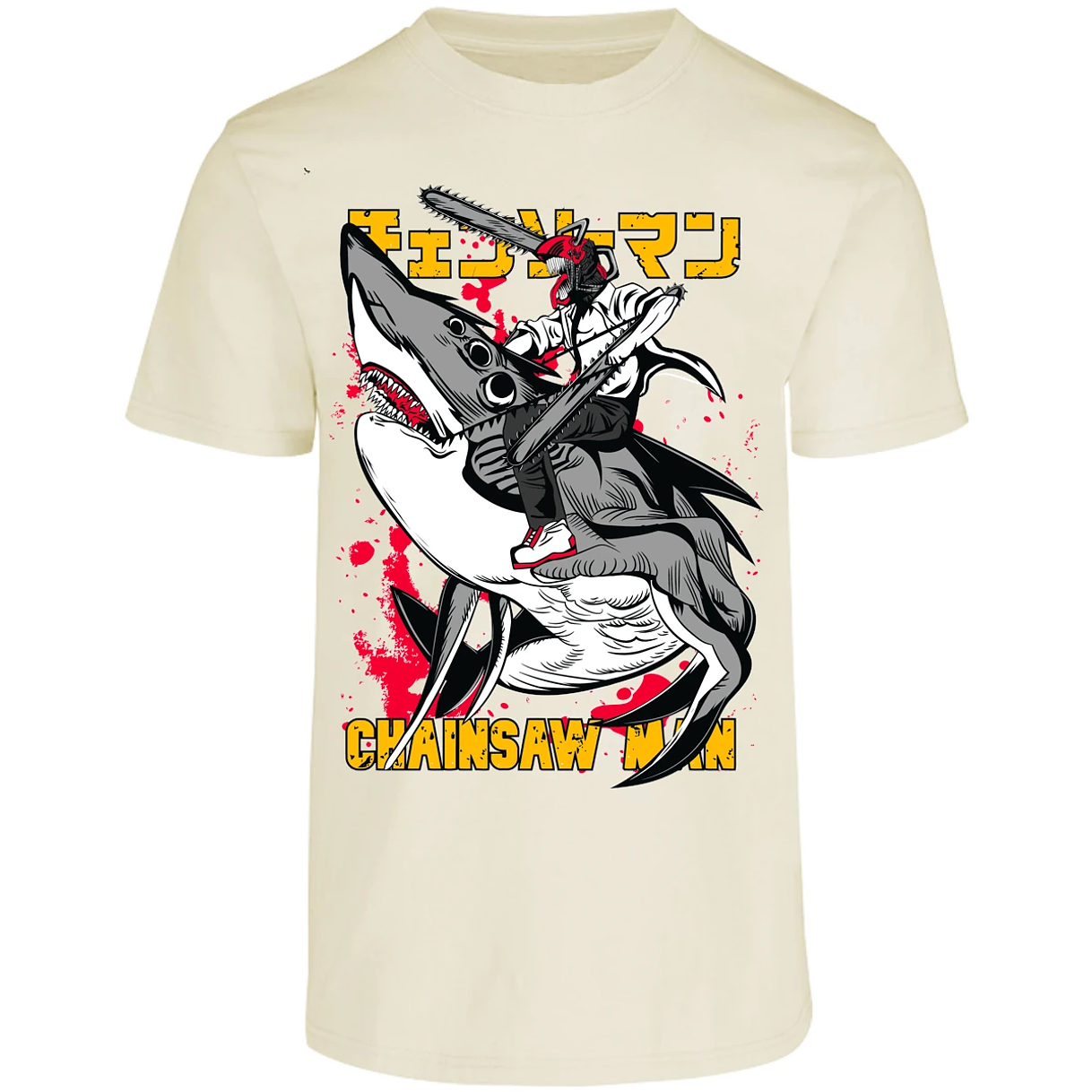 Playera Chainsaw Man Chainsawman Y para Adulto 21