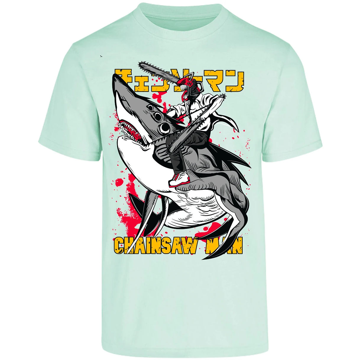 Playera Chainsaw Man Chainsawman Y para Adulto 4