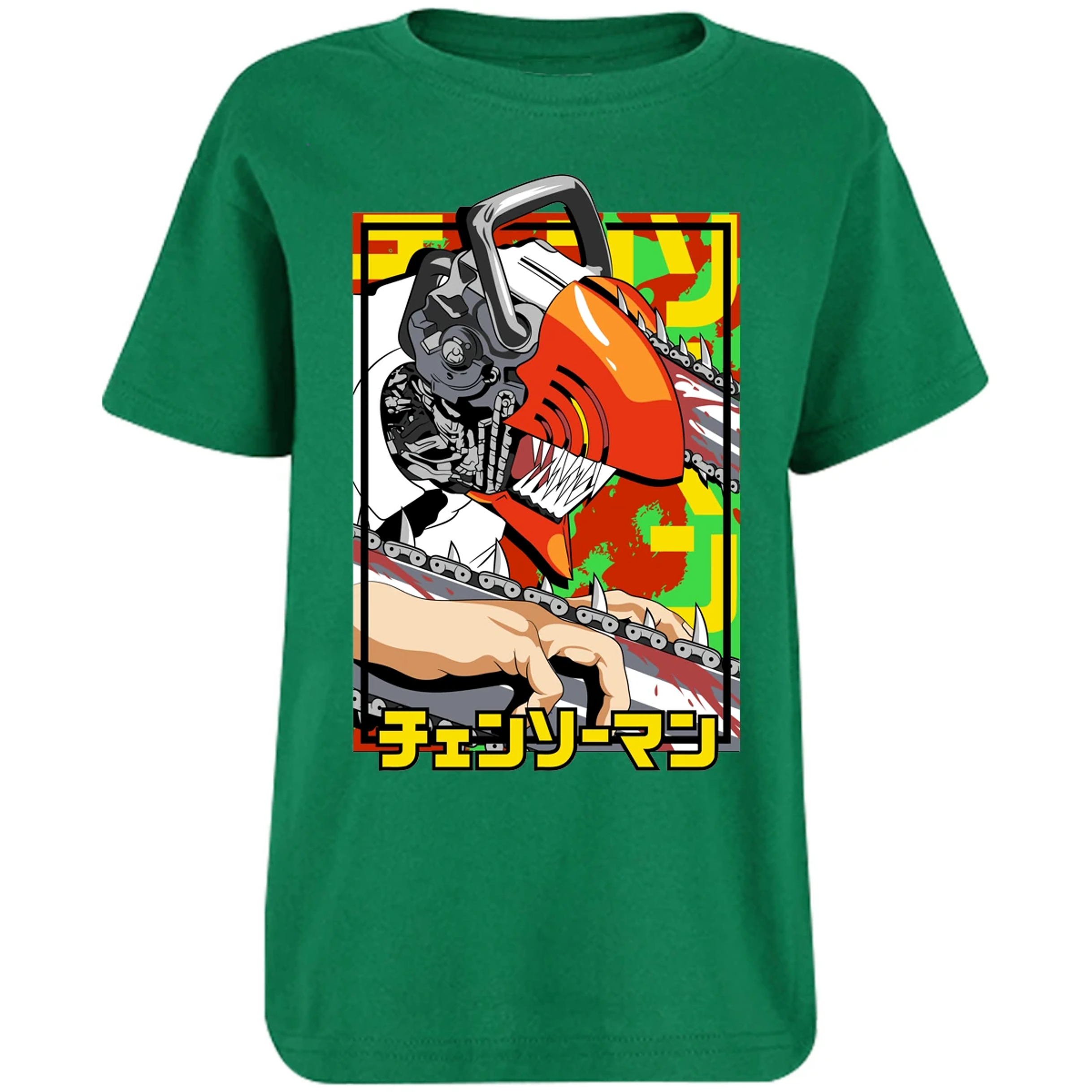 Playera Chainsaw Man Chainsawman para Niño 2
