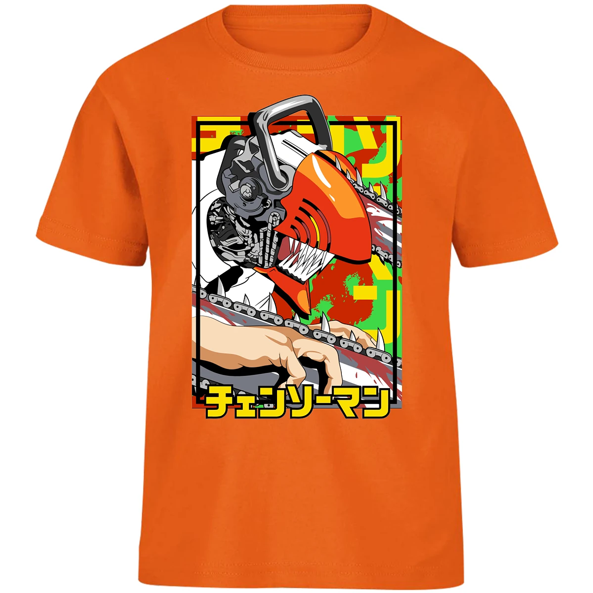 Playera Chainsaw Man Chainsawman para Niño 6