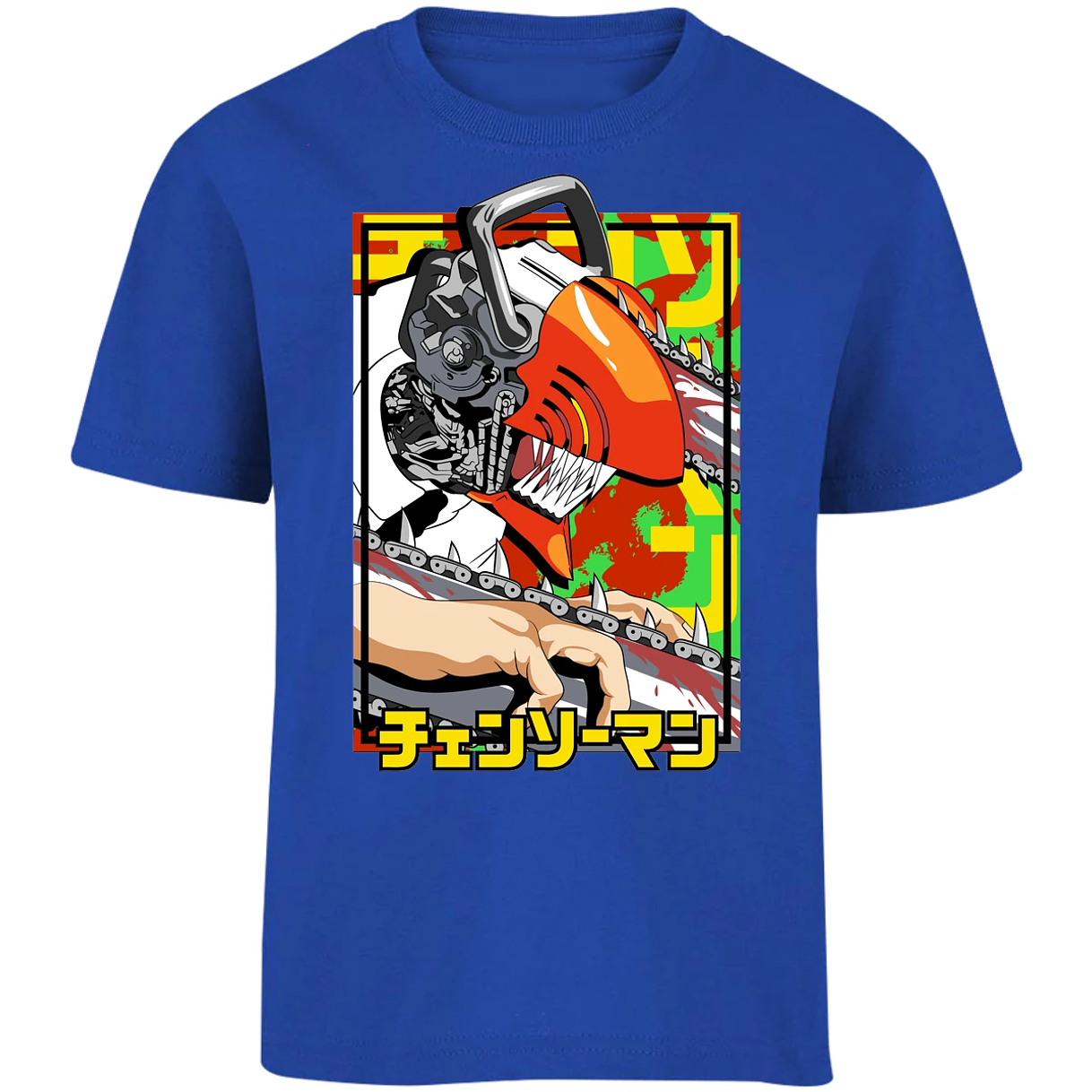 Playera Chainsaw Man Chainsawman para Niño 13