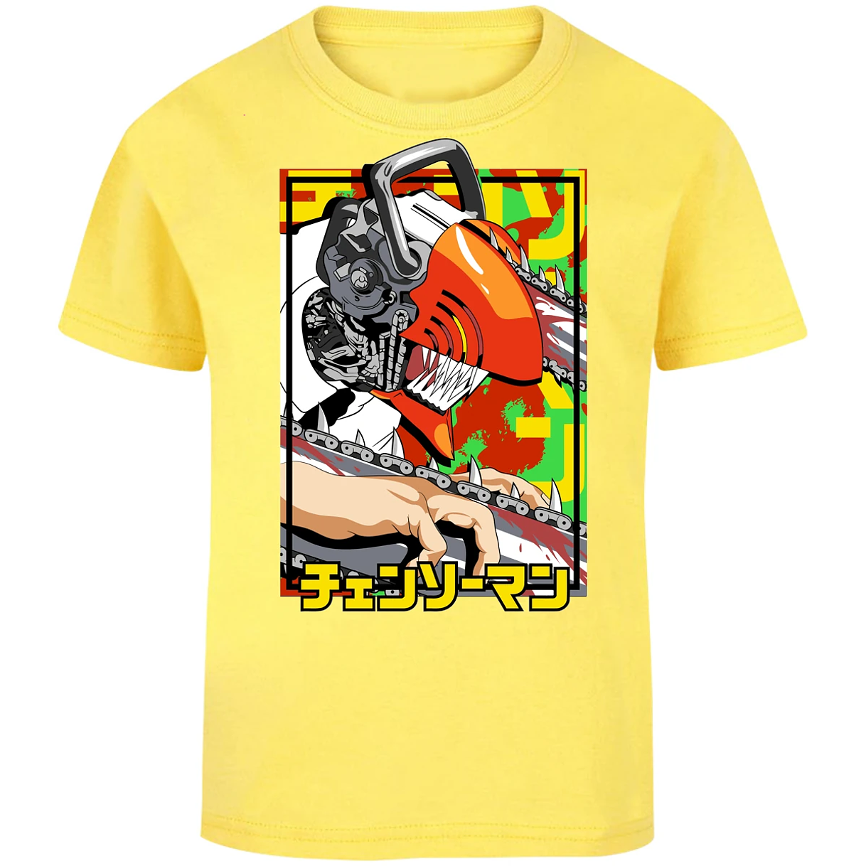 Playera Chainsaw Man Chainsawman para Niño 15