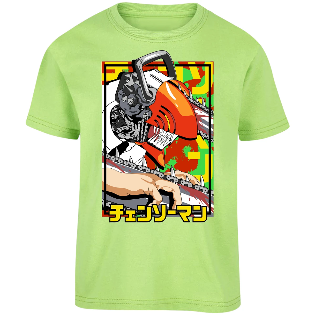 Playera Chainsaw Man Chainsawman para Niño 17