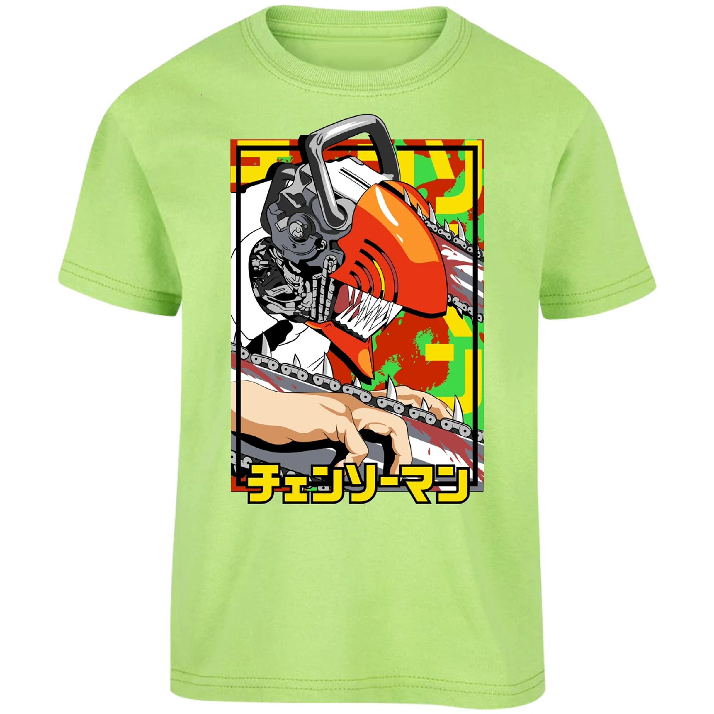 Playera Chainsaw Man Chainsawman para Niño 17