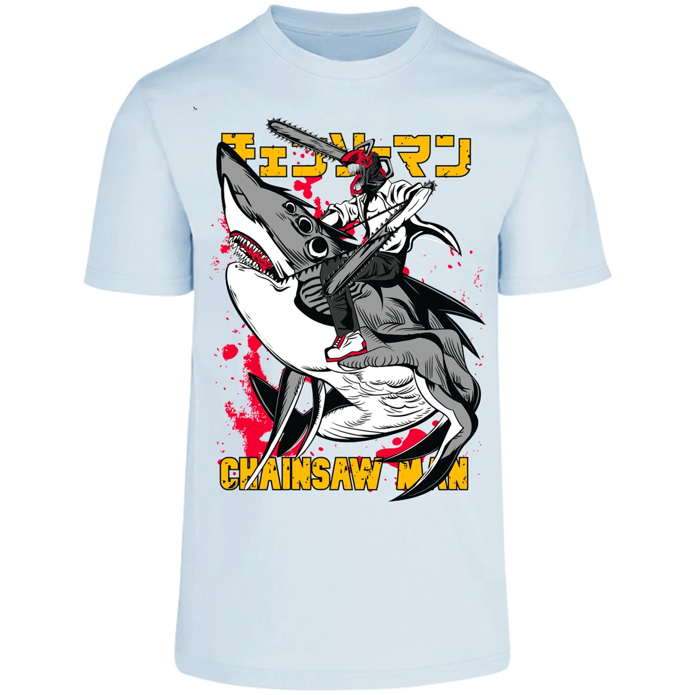 Playera Chainsaw Man Chainsawman Y para Adulto 3