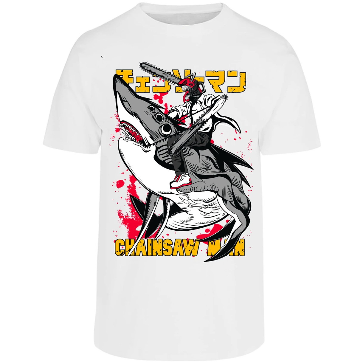 Playera Chainsaw Man Chainsawman Y para Adulto 28